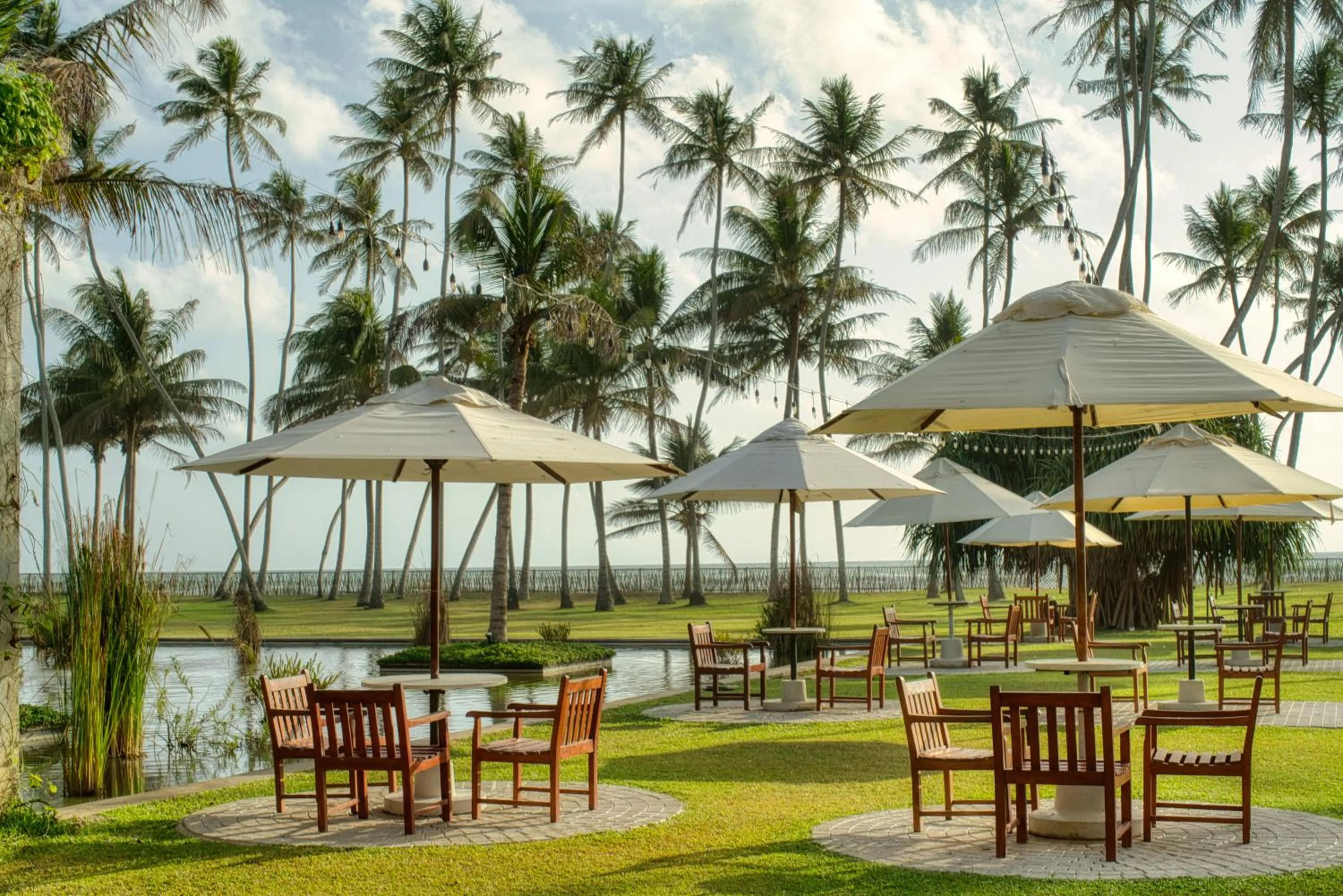 Natural landscape in The Blue Water - Geoffrey Bawa Heritage Resort Hotel