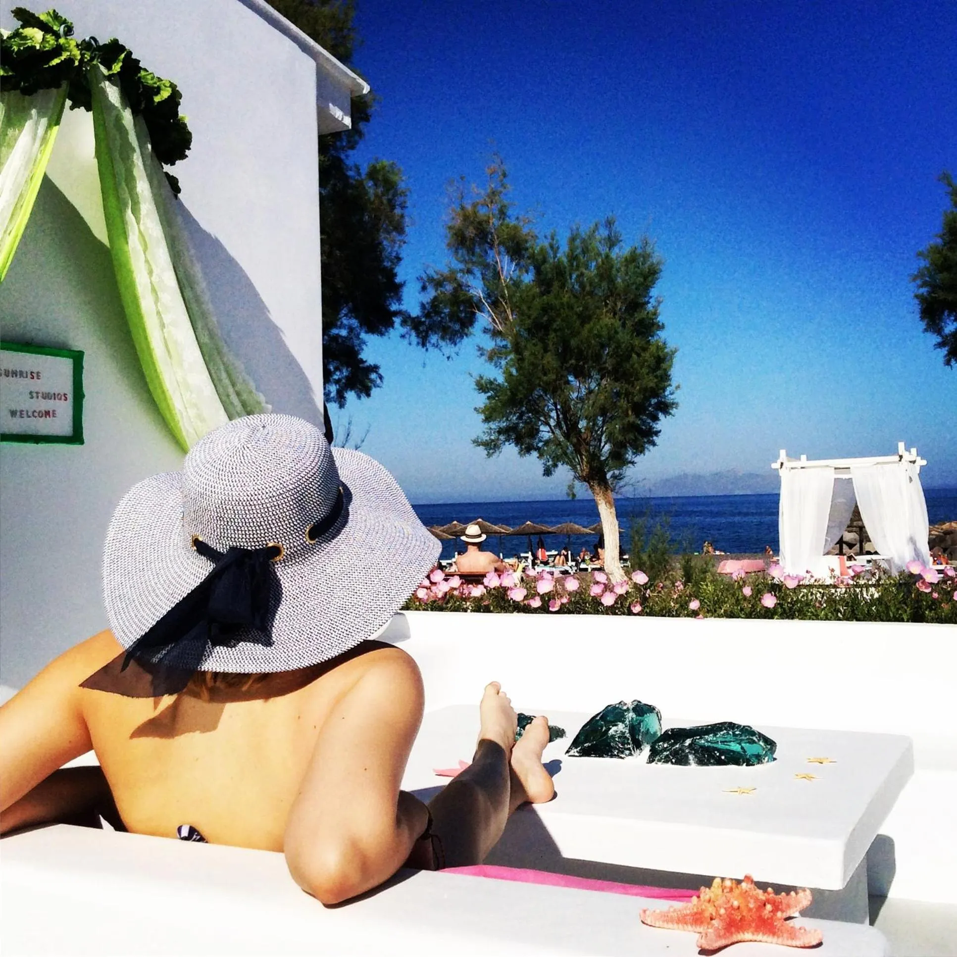 Sea view in Sol Mare Salis