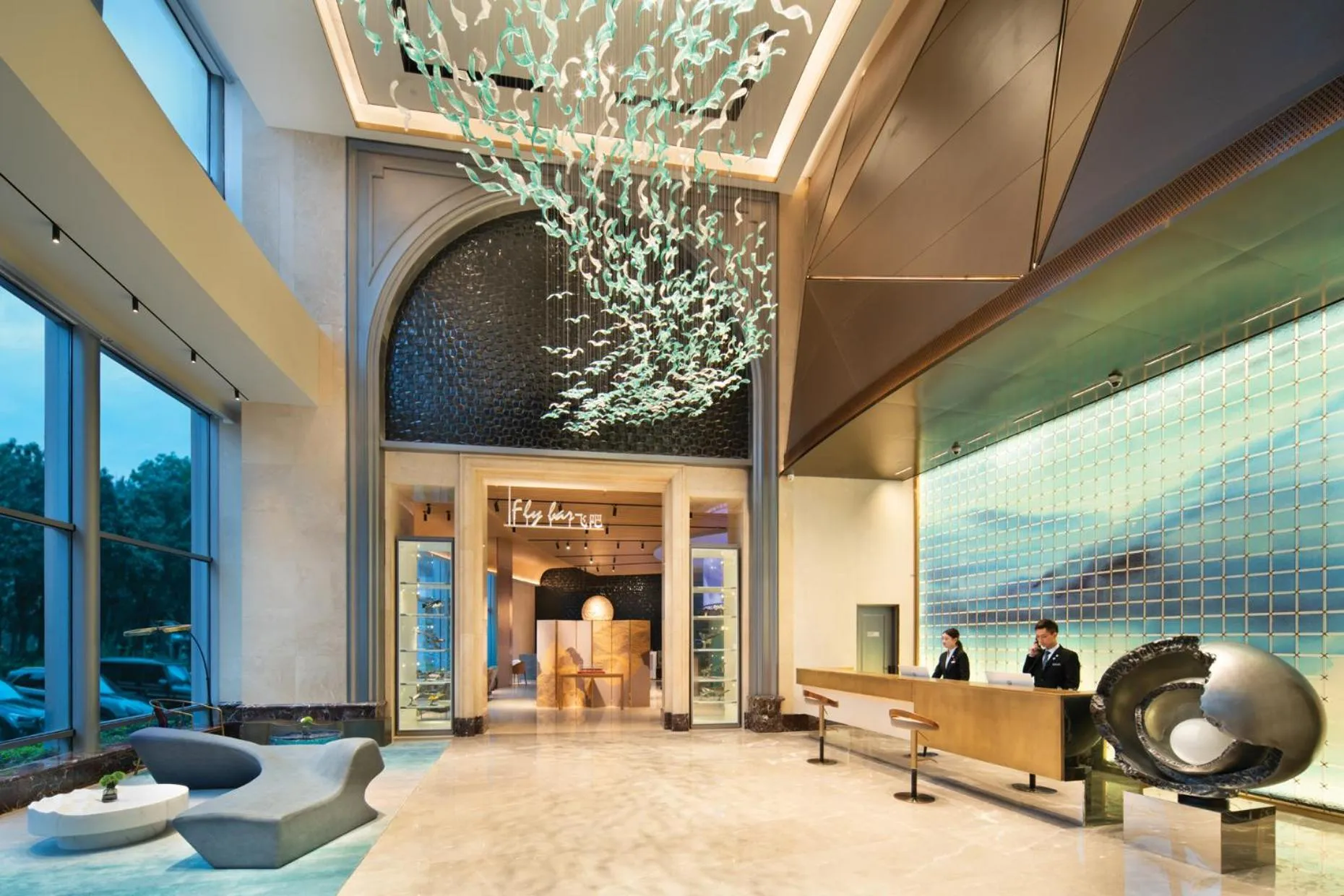 Lobby or reception in Shenzhen Grand Skylight Garden Hotel