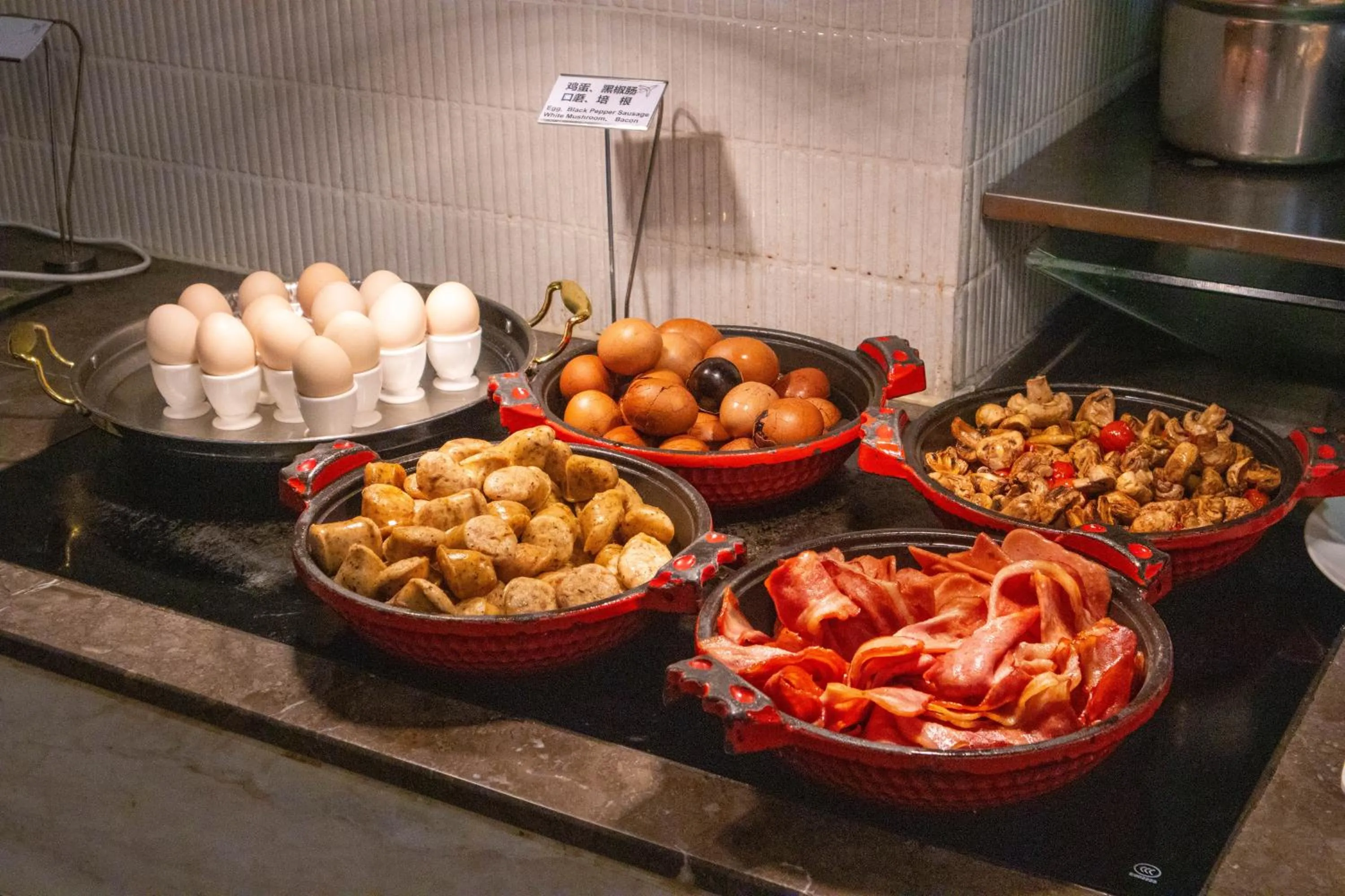 Breakfast in Shenzhen Grand Skylight Garden Hotel
