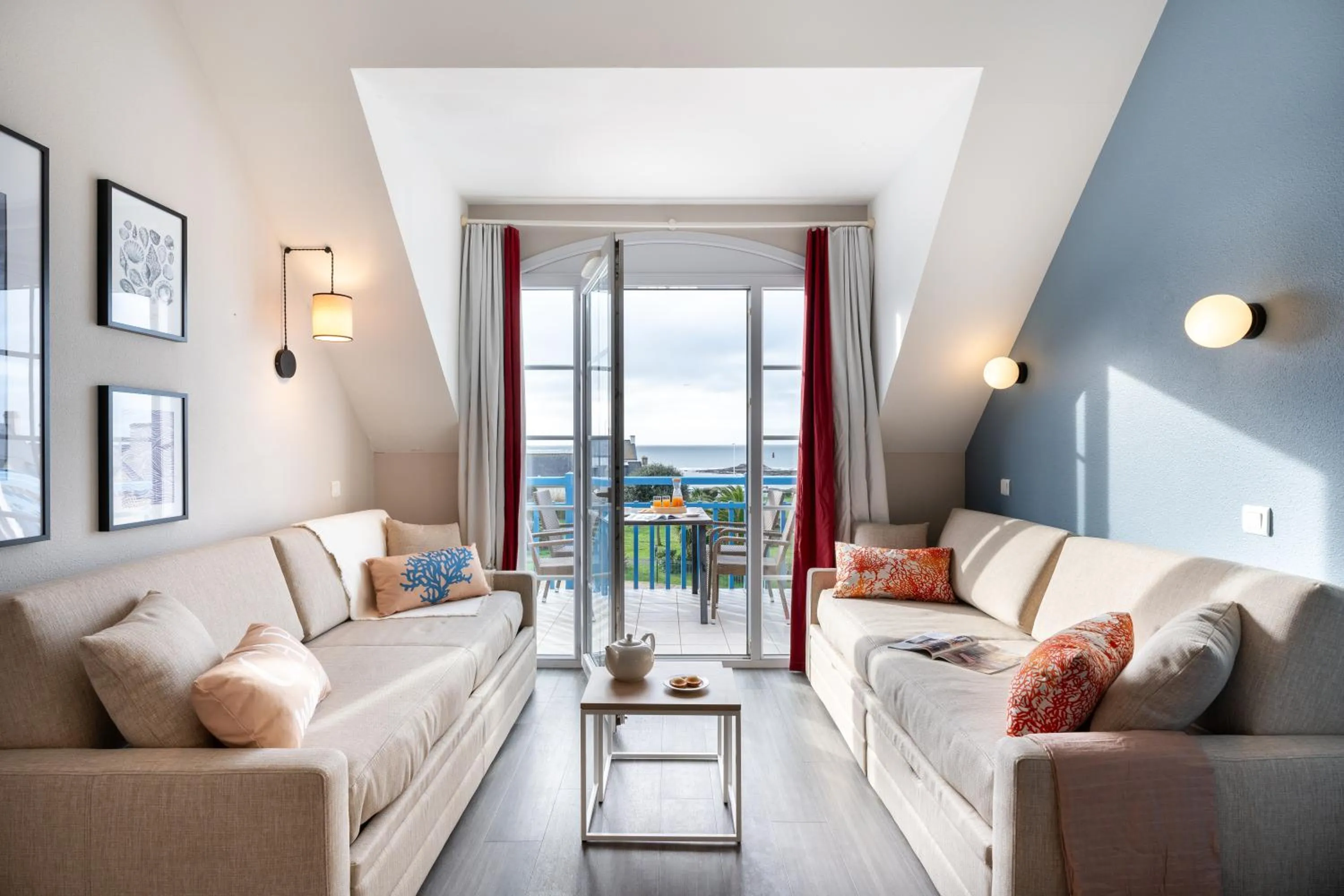 Living room in Résidence Pierre & Vacances Cap Marine