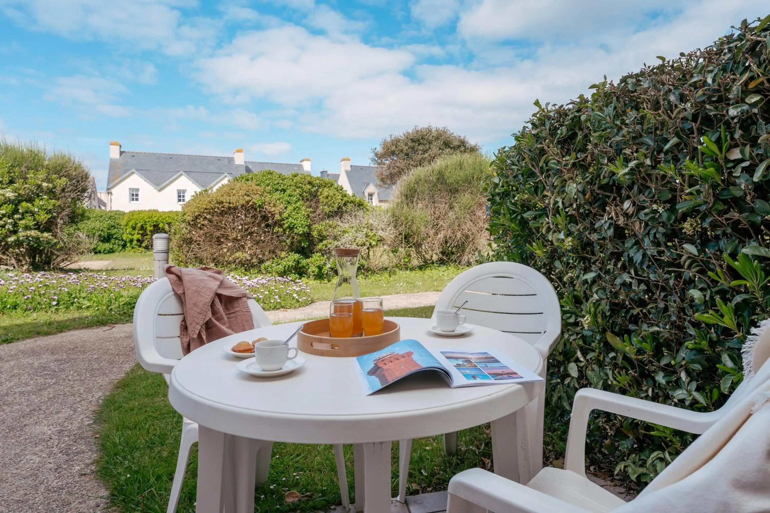 Patio in Résidence Pierre & Vacances Cap Marine