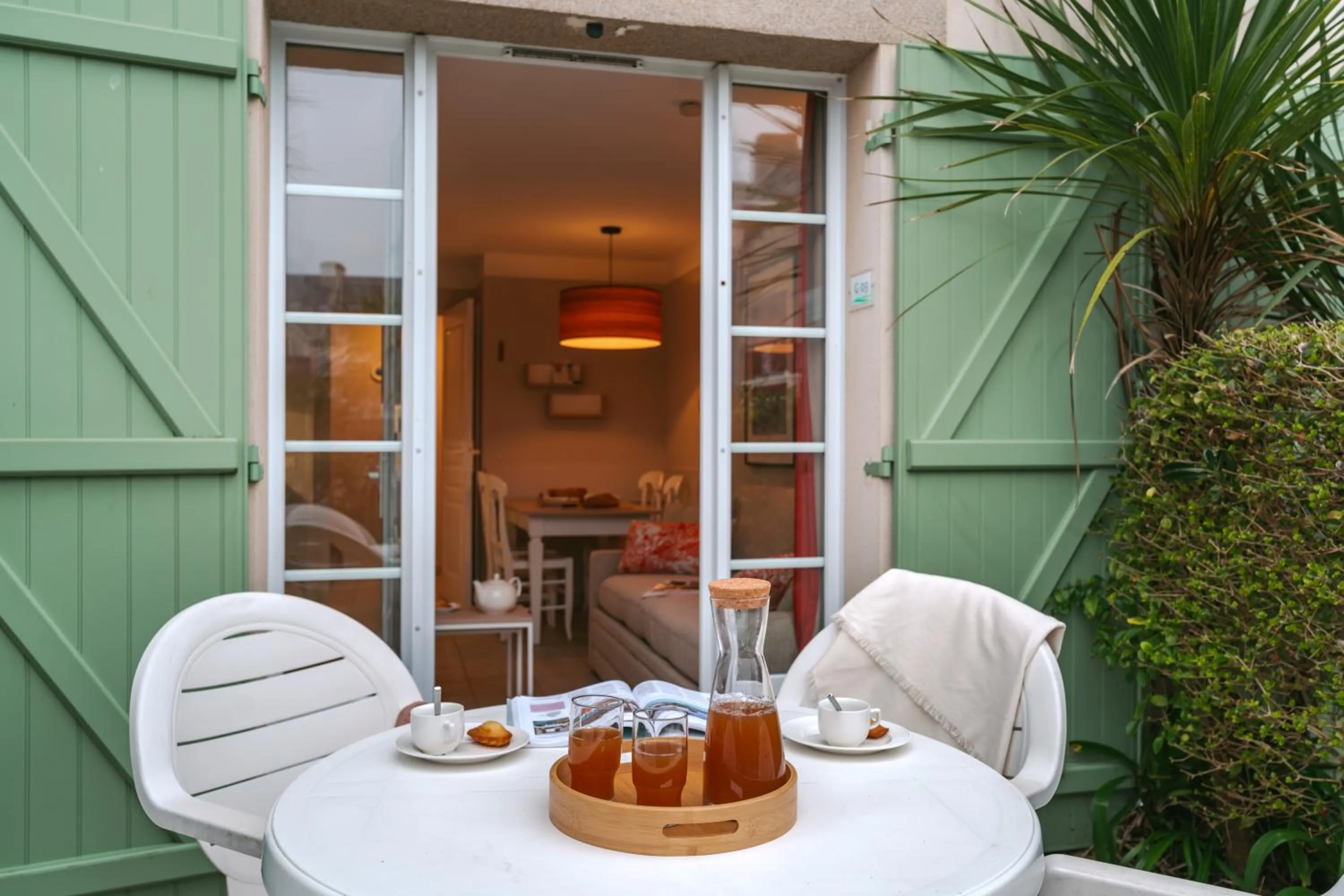 Patio in Résidence Pierre & Vacances Cap Marine