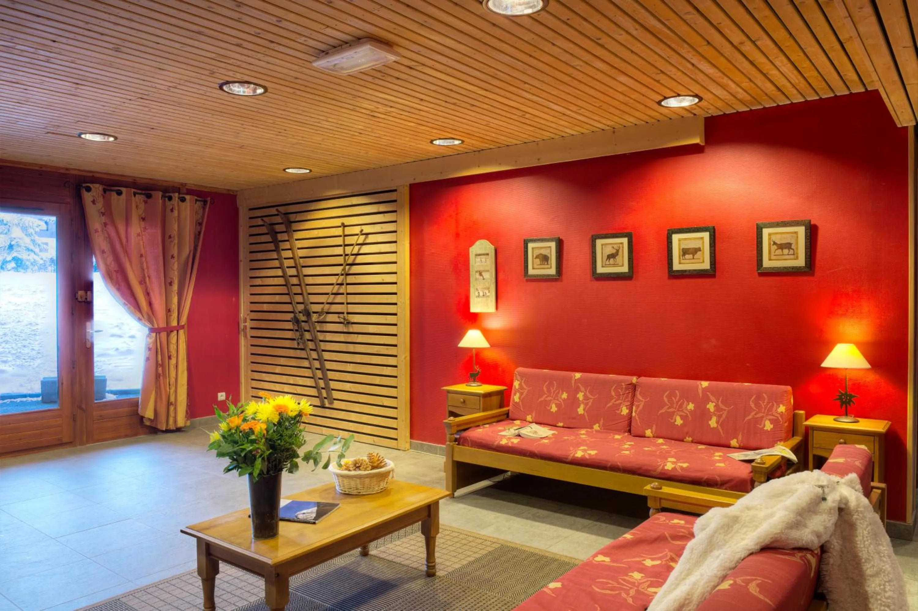 Living room in Résidence Néméa Le Nevez