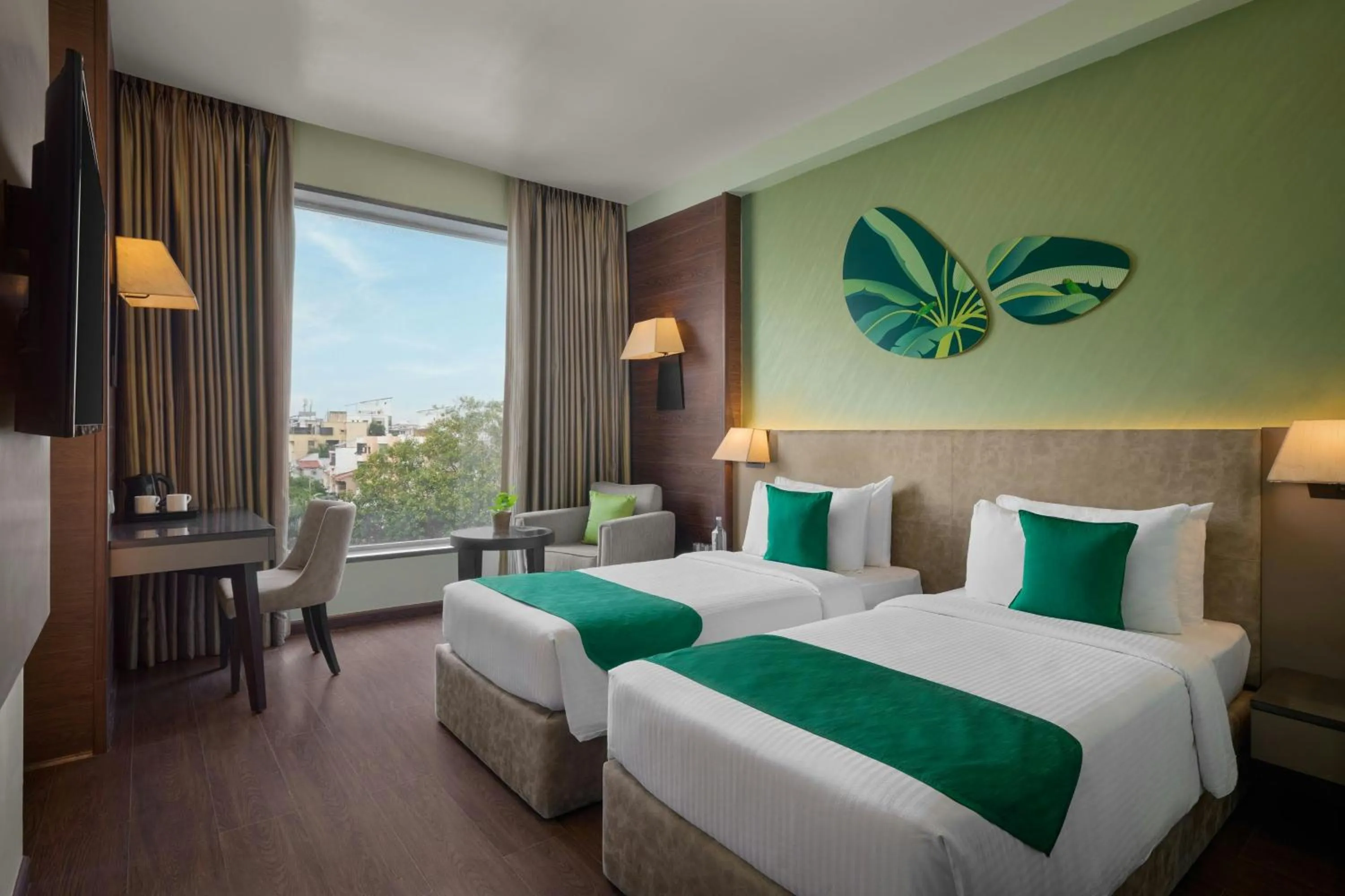Photo of the whole room, Bed in The Fern, Vadodara, Series by Marriott
