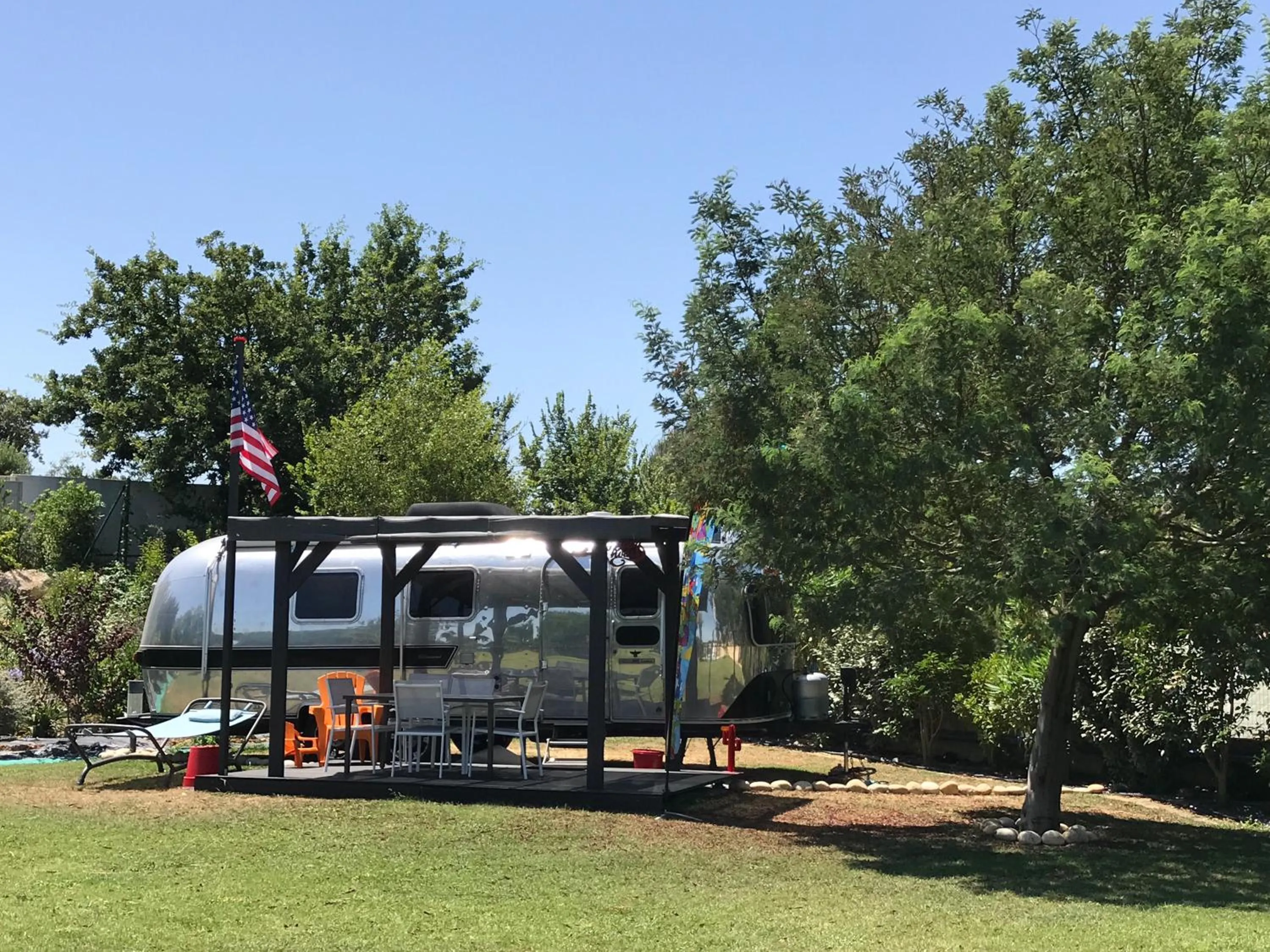 Garden view in Escapades Lointaines