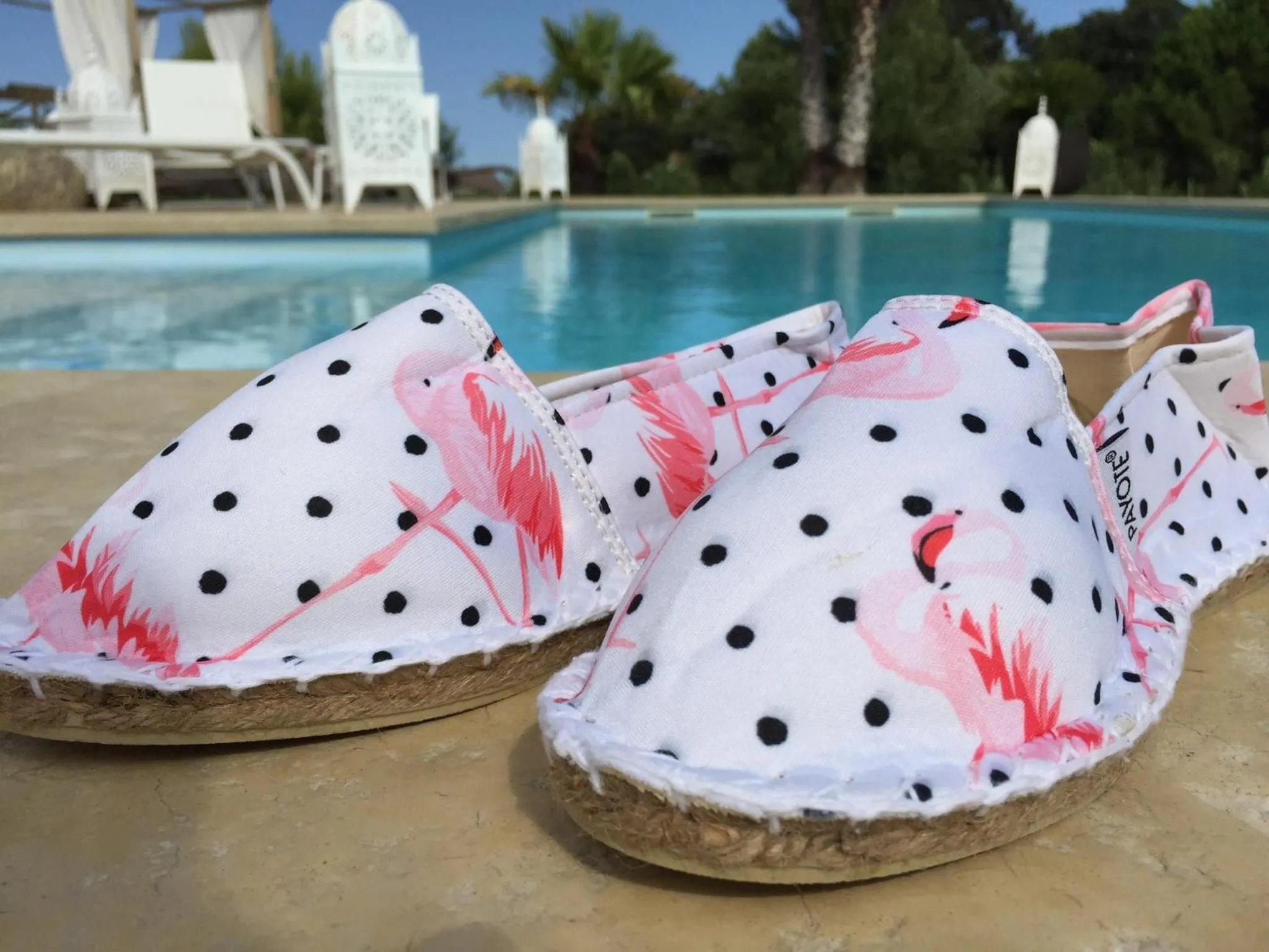 Pool view in Escapades Lointaines