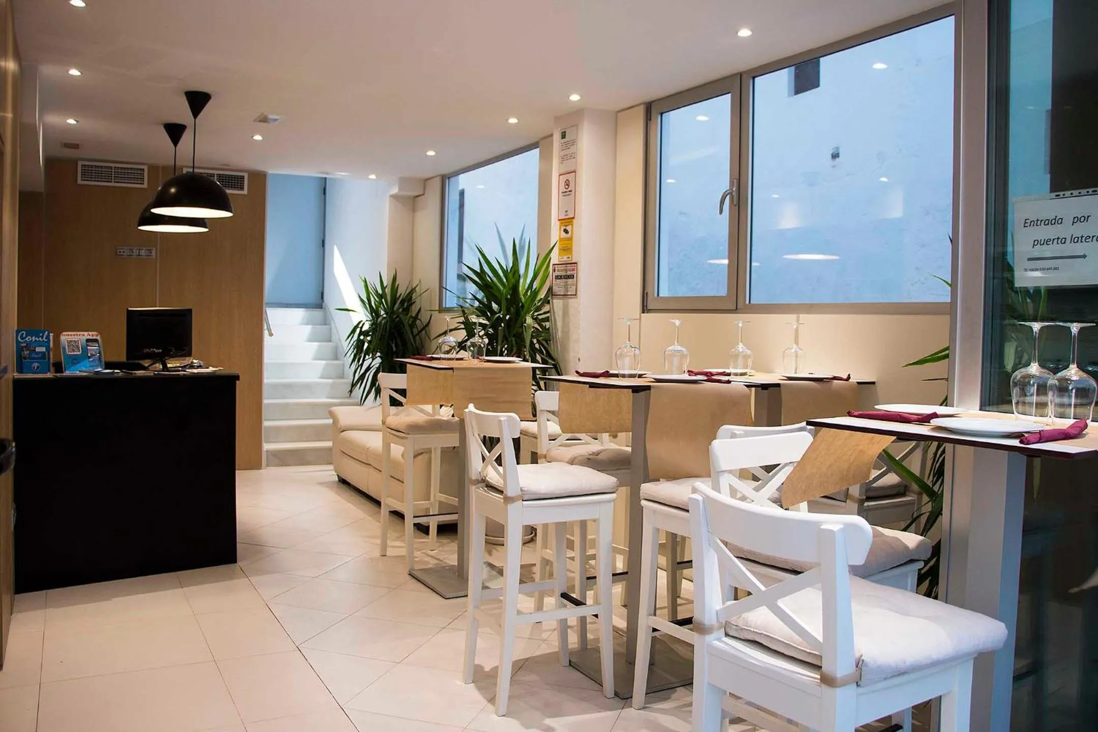 Lobby or reception in Hotel Campito