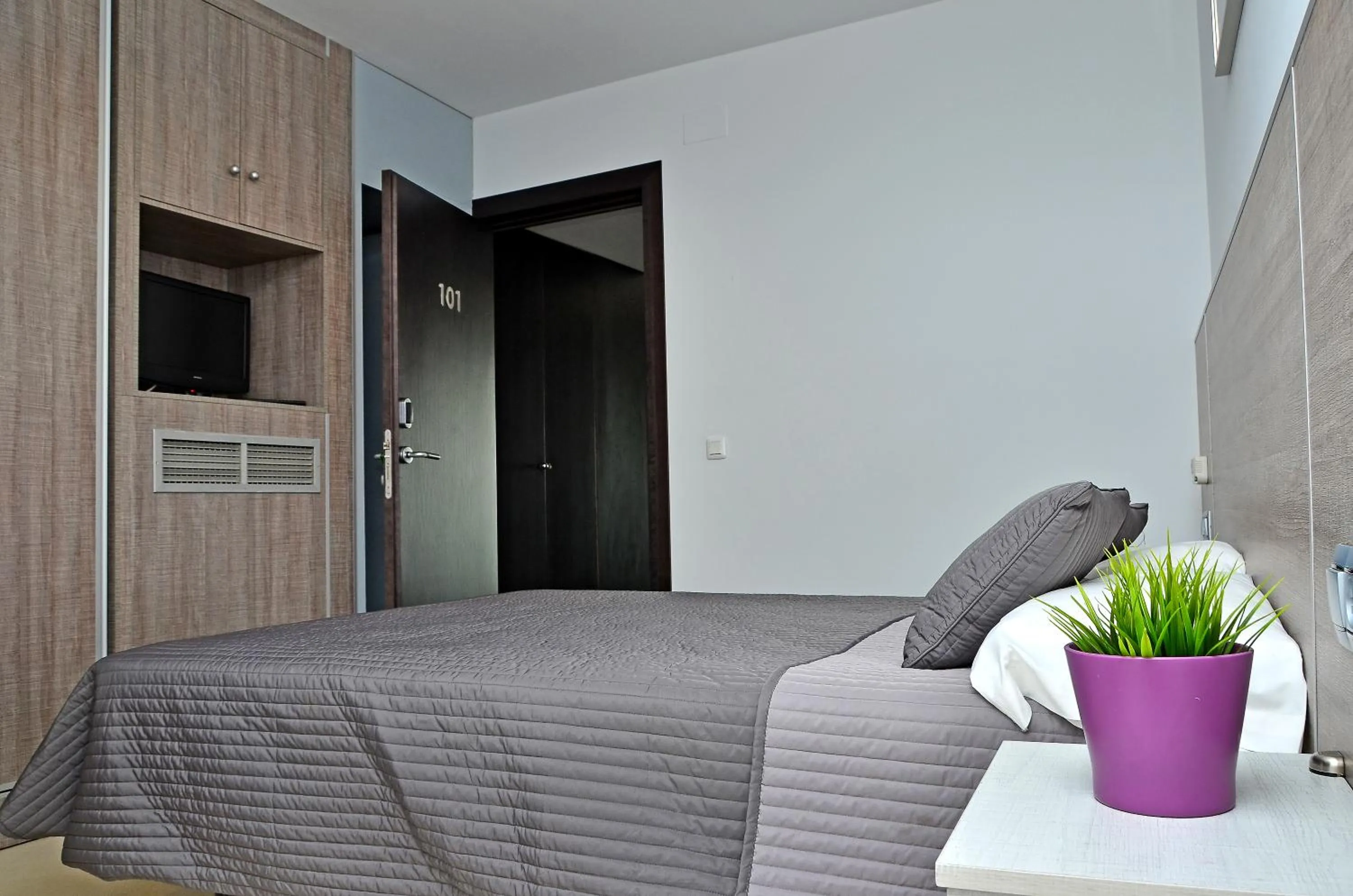 Decorative detail, Bed in Hotel Campito