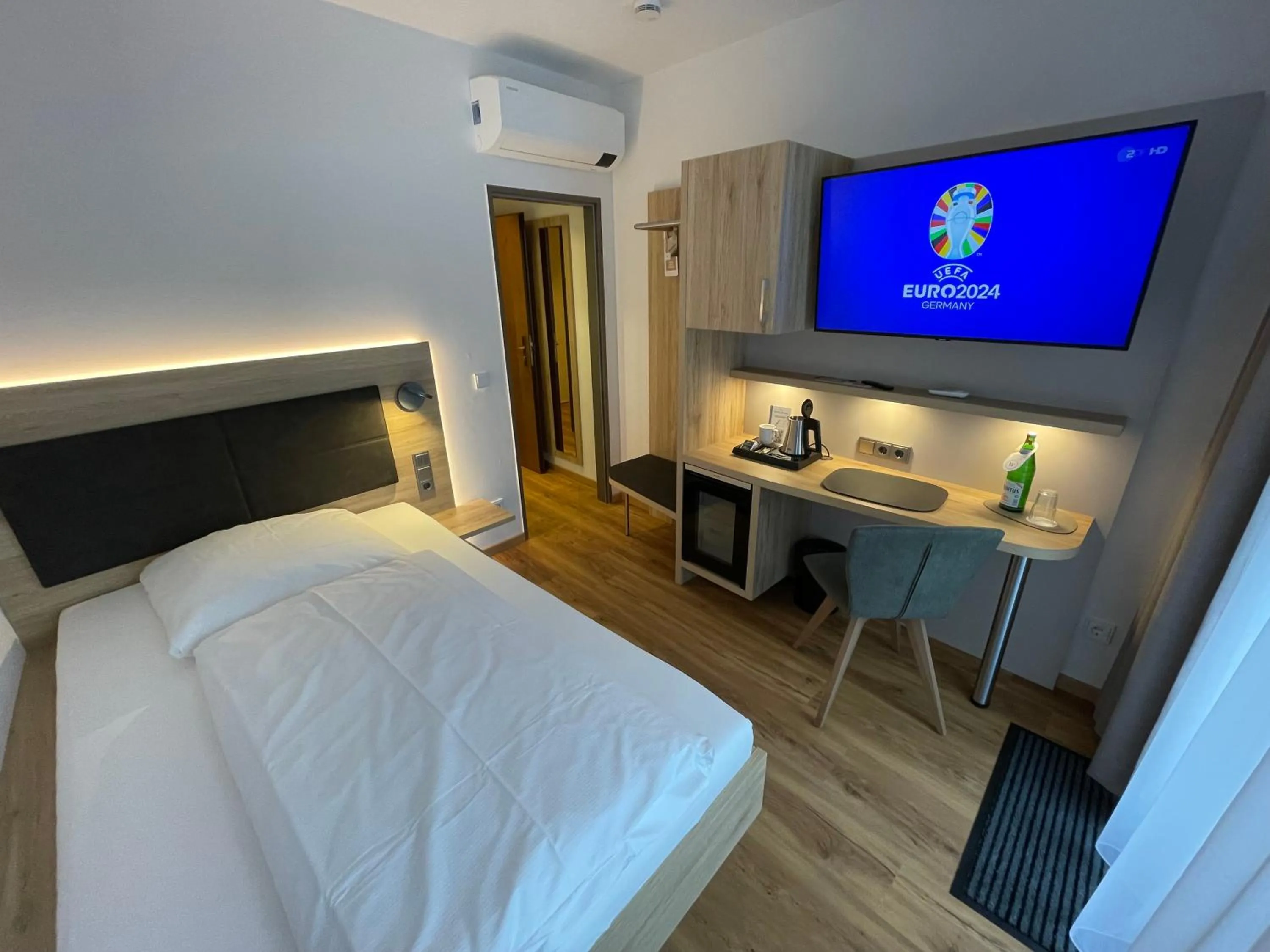 Bed in Hotel Wilms