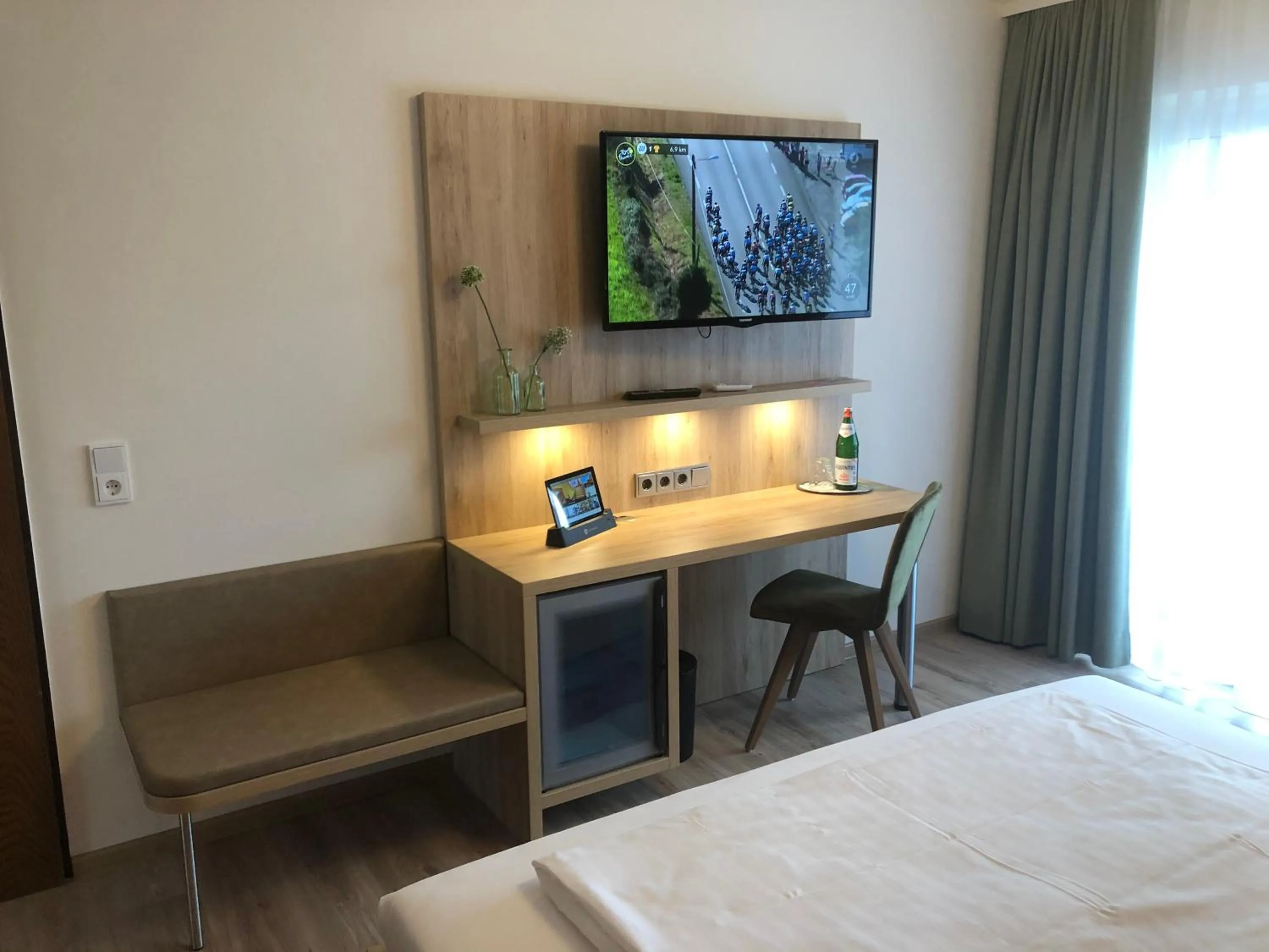 Bed in Hotel Wilms