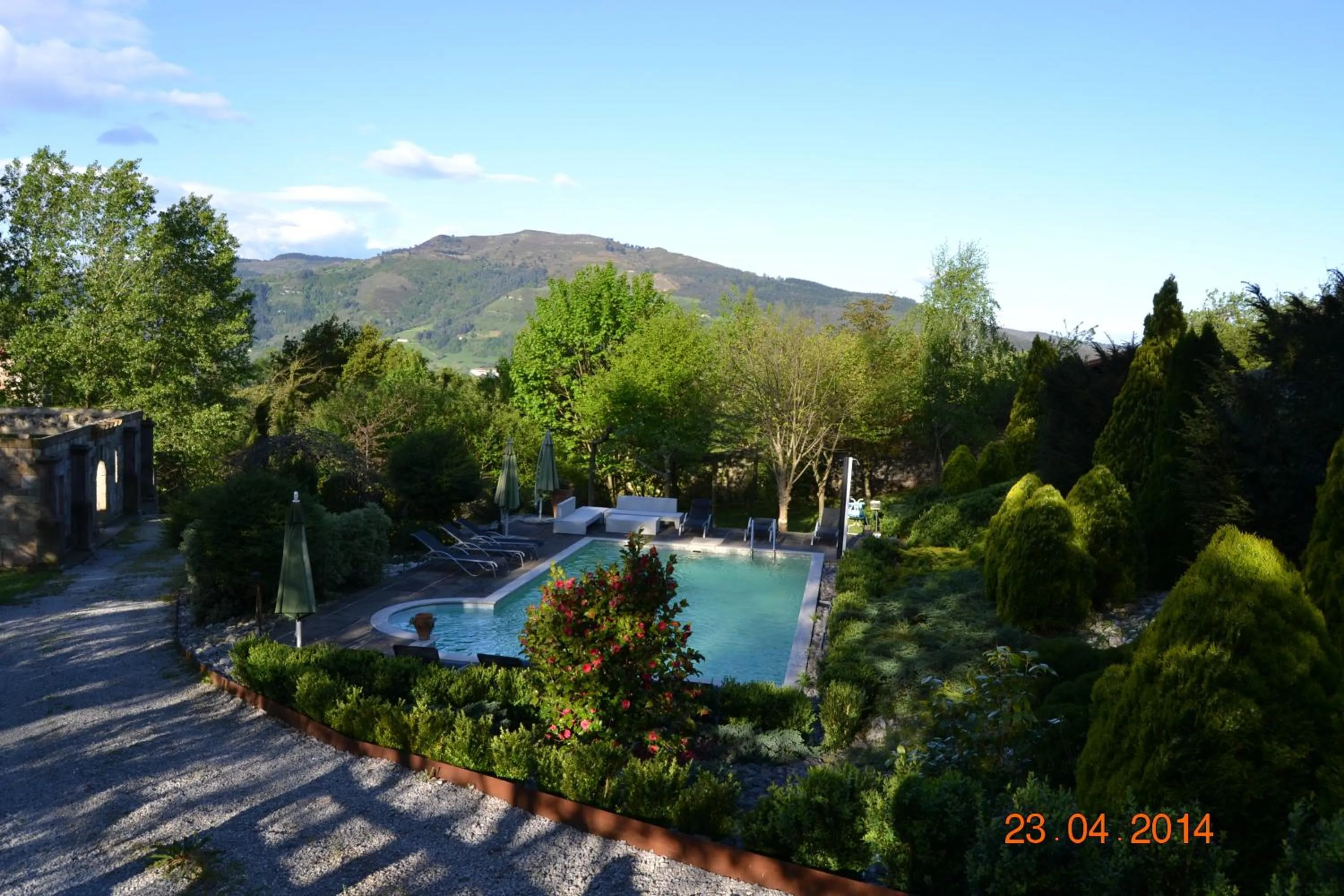 Swimming pool in Palacio de Trasvilla