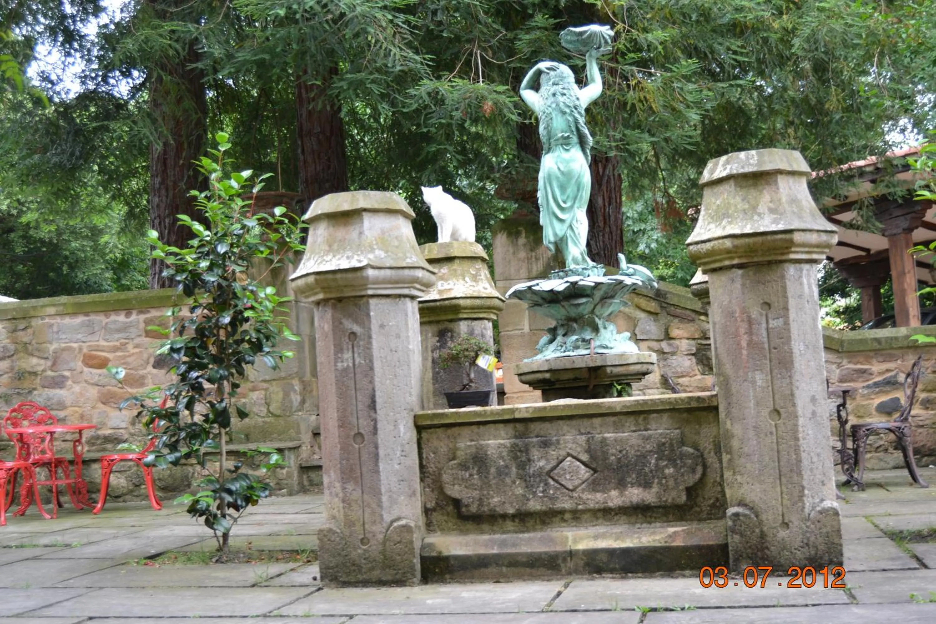 Patio in Palacio de Trasvilla