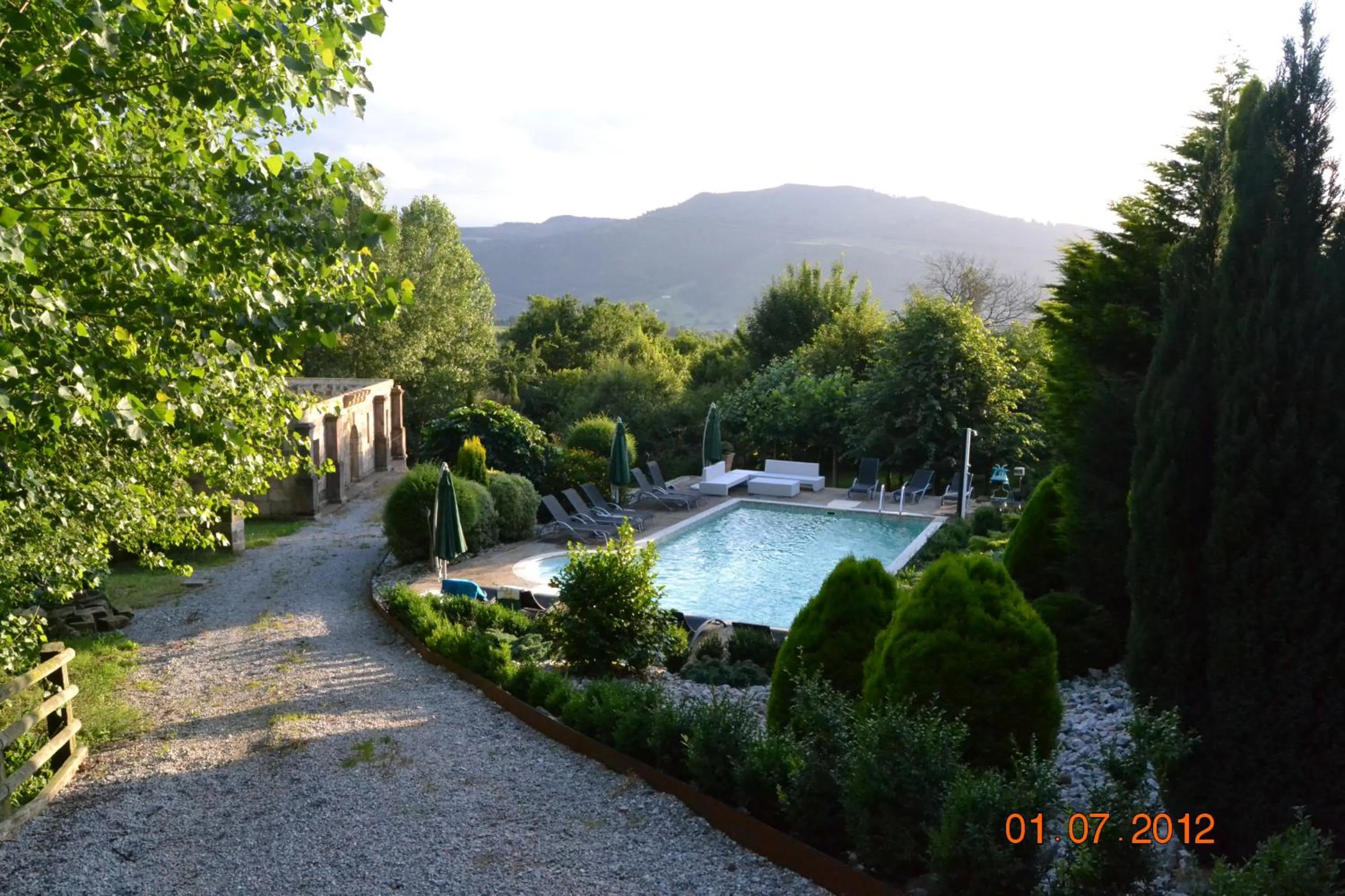 Swimming pool in Palacio de Trasvilla