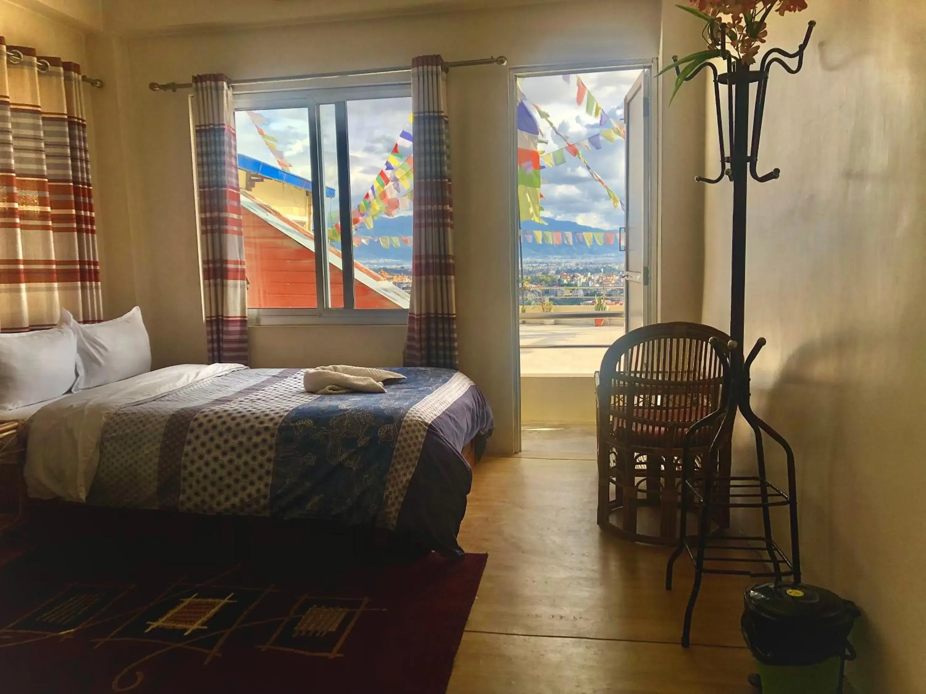 Double Room with Balcony - single occupancy in Green Mandala Inn Double Room with Balcony - single occupancy in Green Mandala Inn