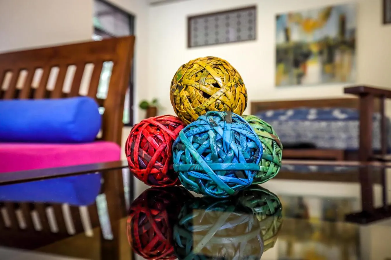Living room in Flamboyant Villas