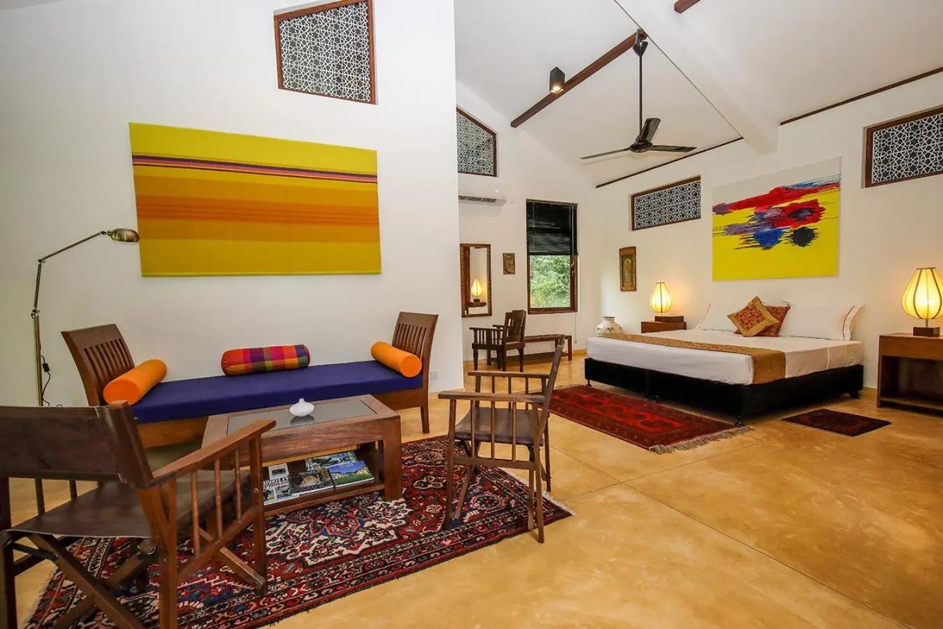 Seating area in Flamboyant Villas