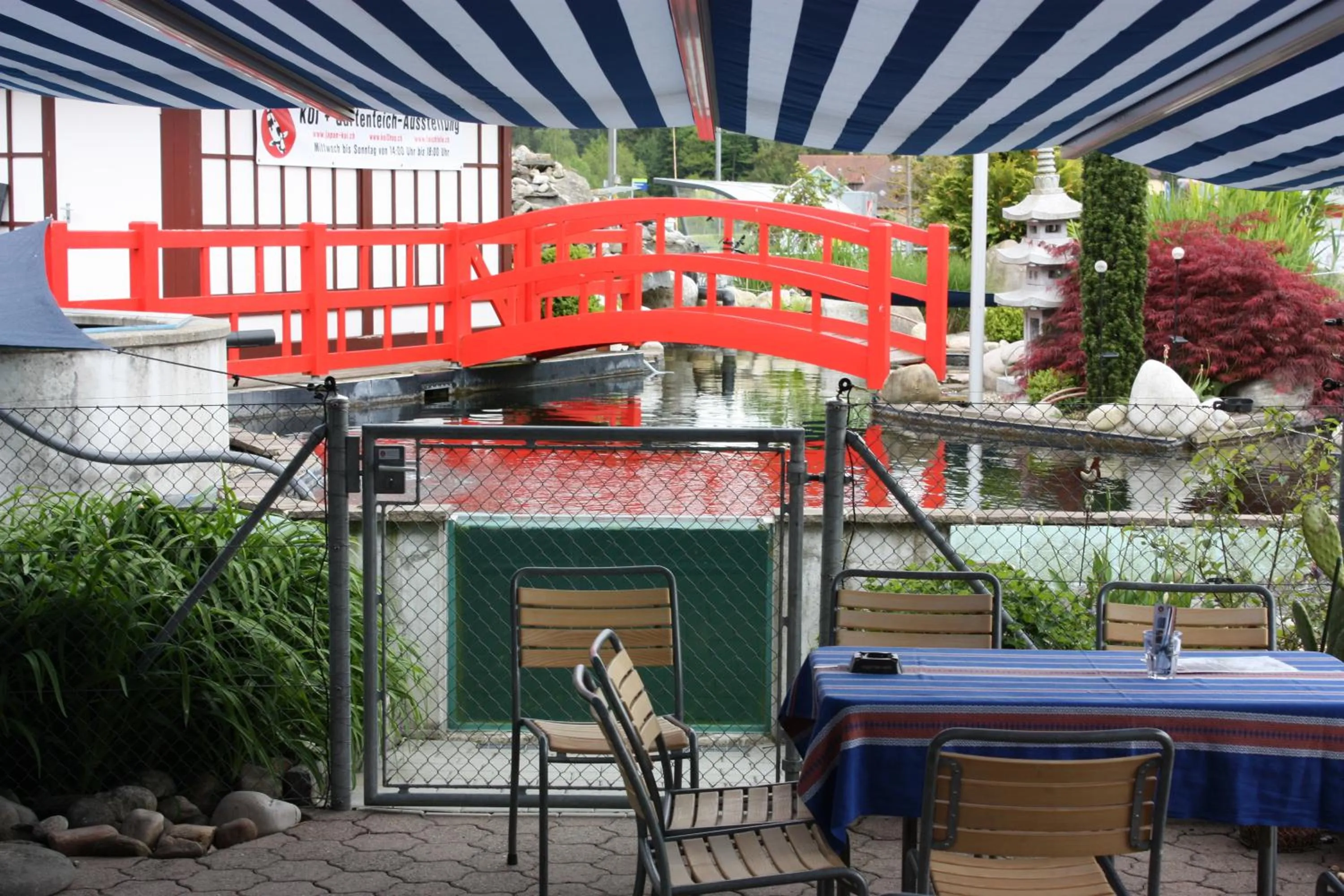 Restaurant/places to eat in Hotel Koi-Gartenteich