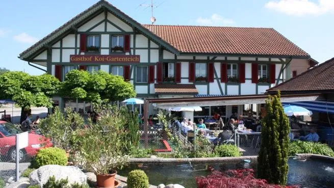 Hotel Koi-Gartenteich