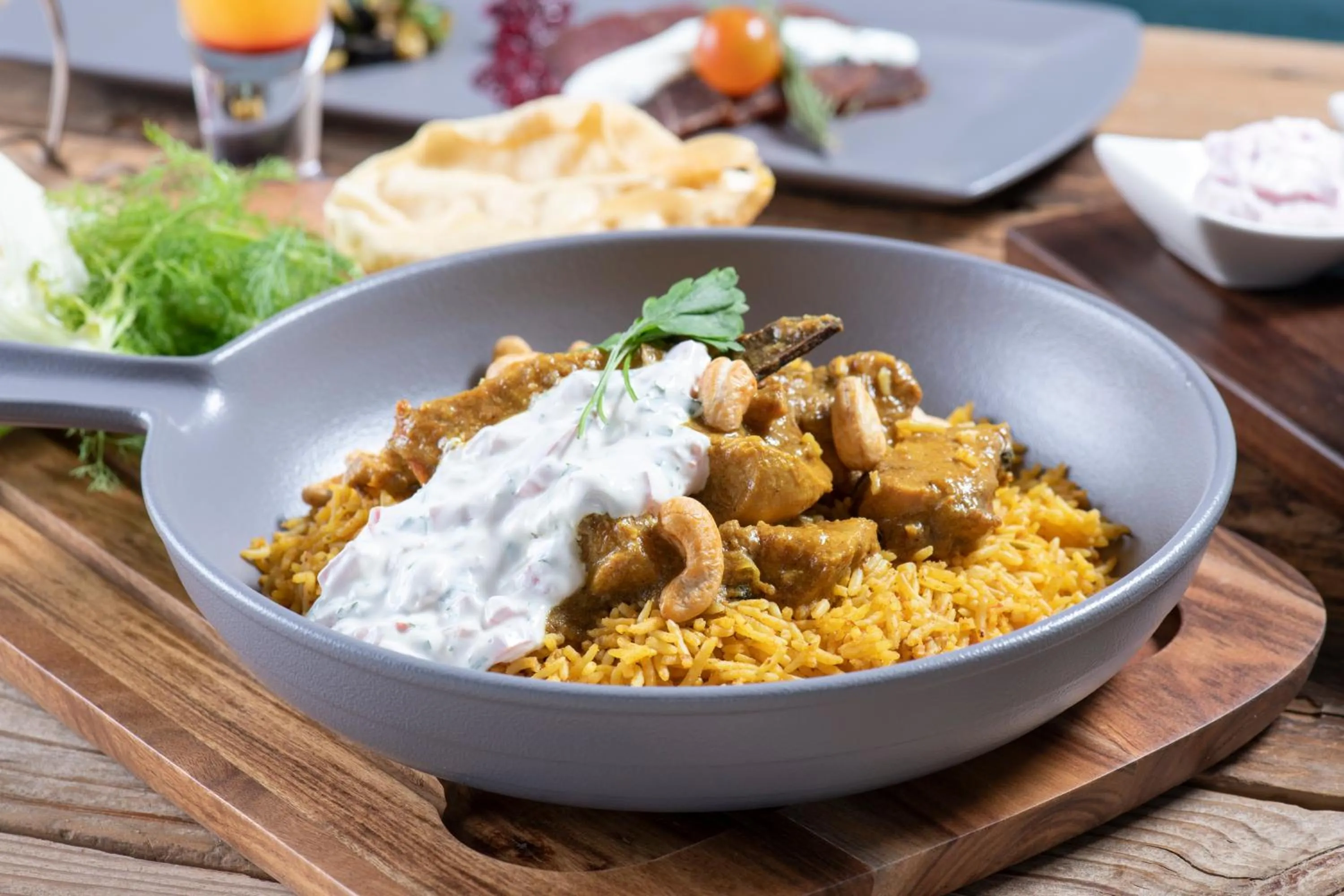 Food close-up in Radisson Blu Hotel, Jeddah Corniche