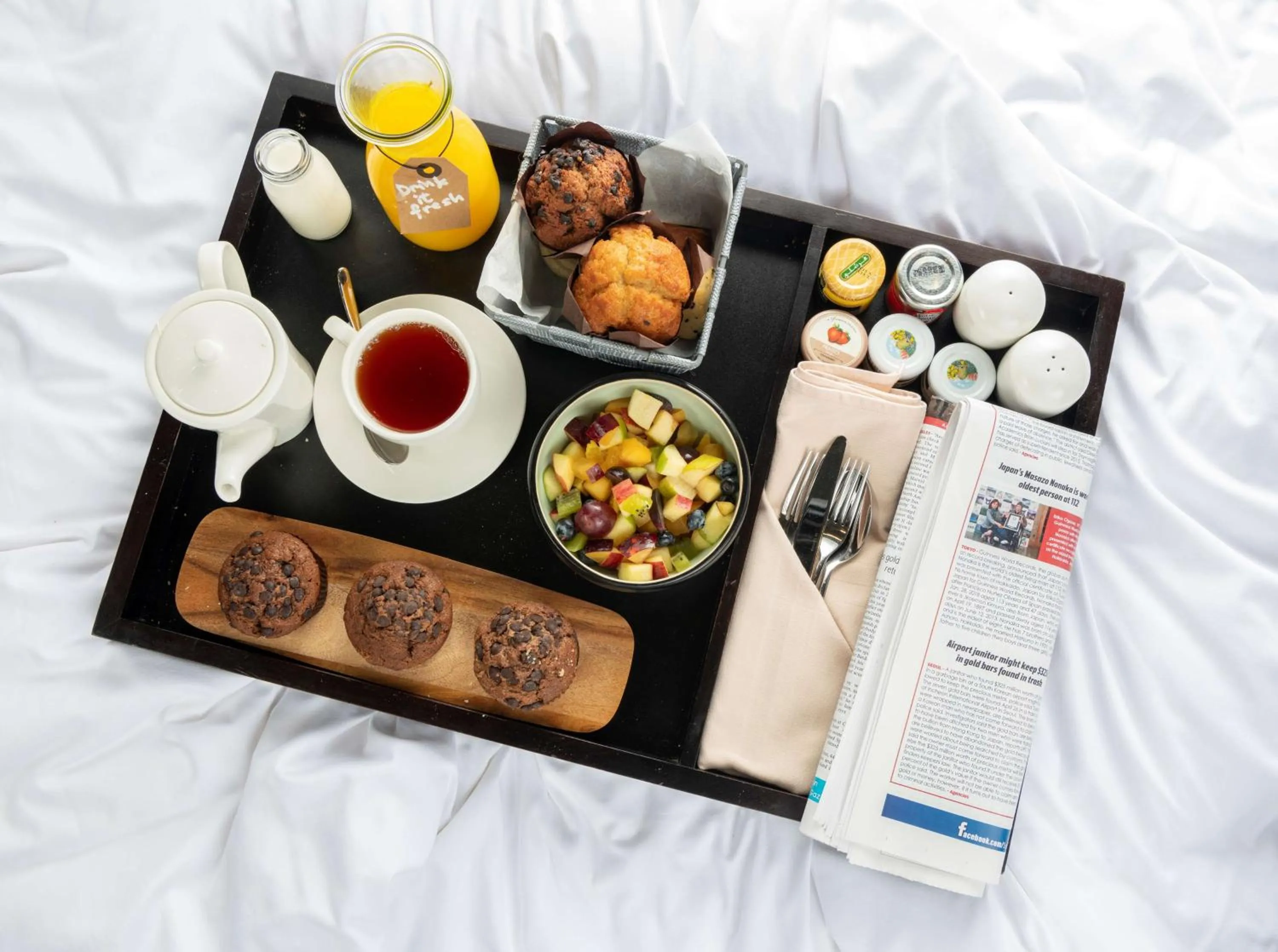 Food and drinks in Radisson Blu Hotel, Jeddah Corniche