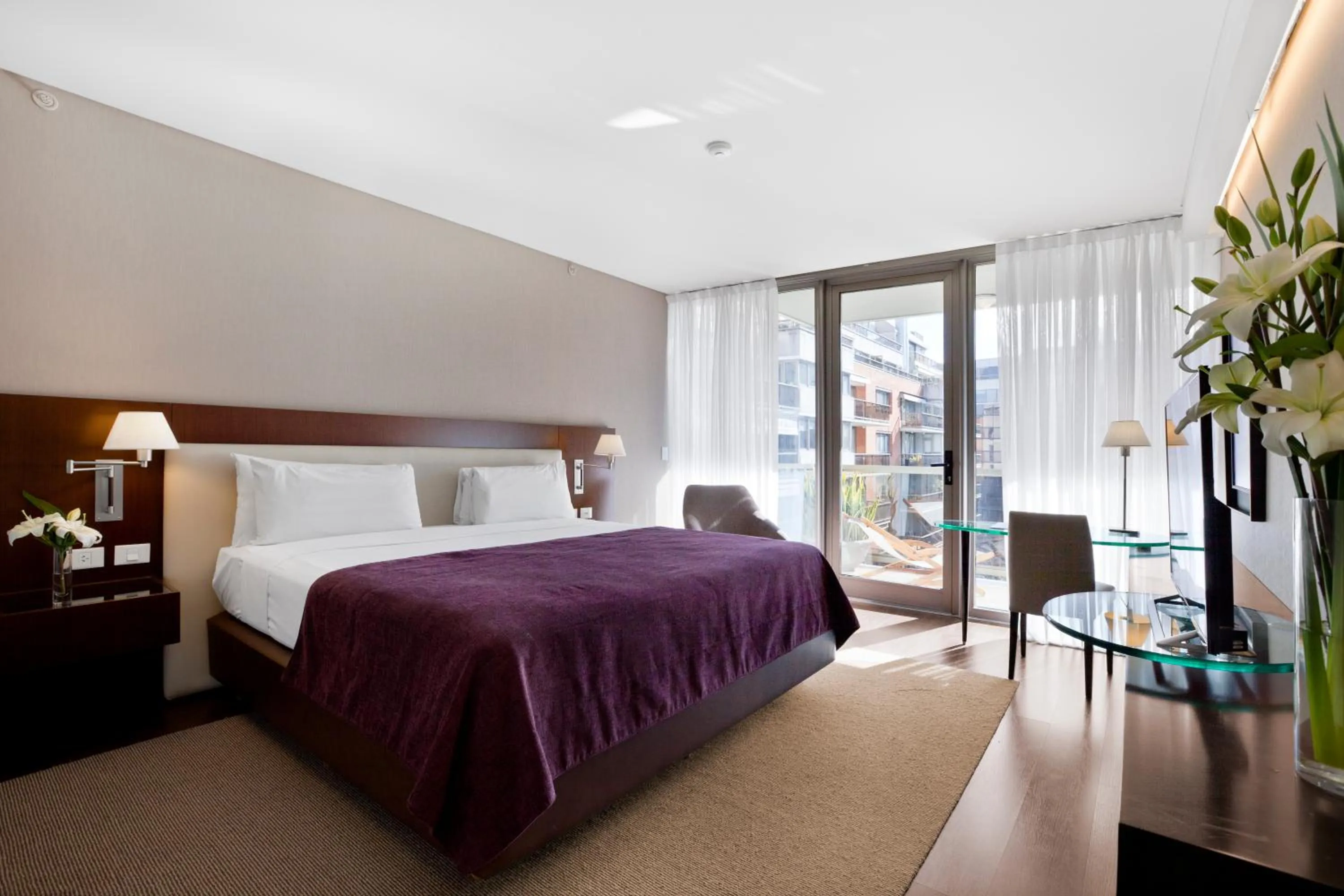Bed in Hotel Madero Buenos Aires, WorldHotels Elite
