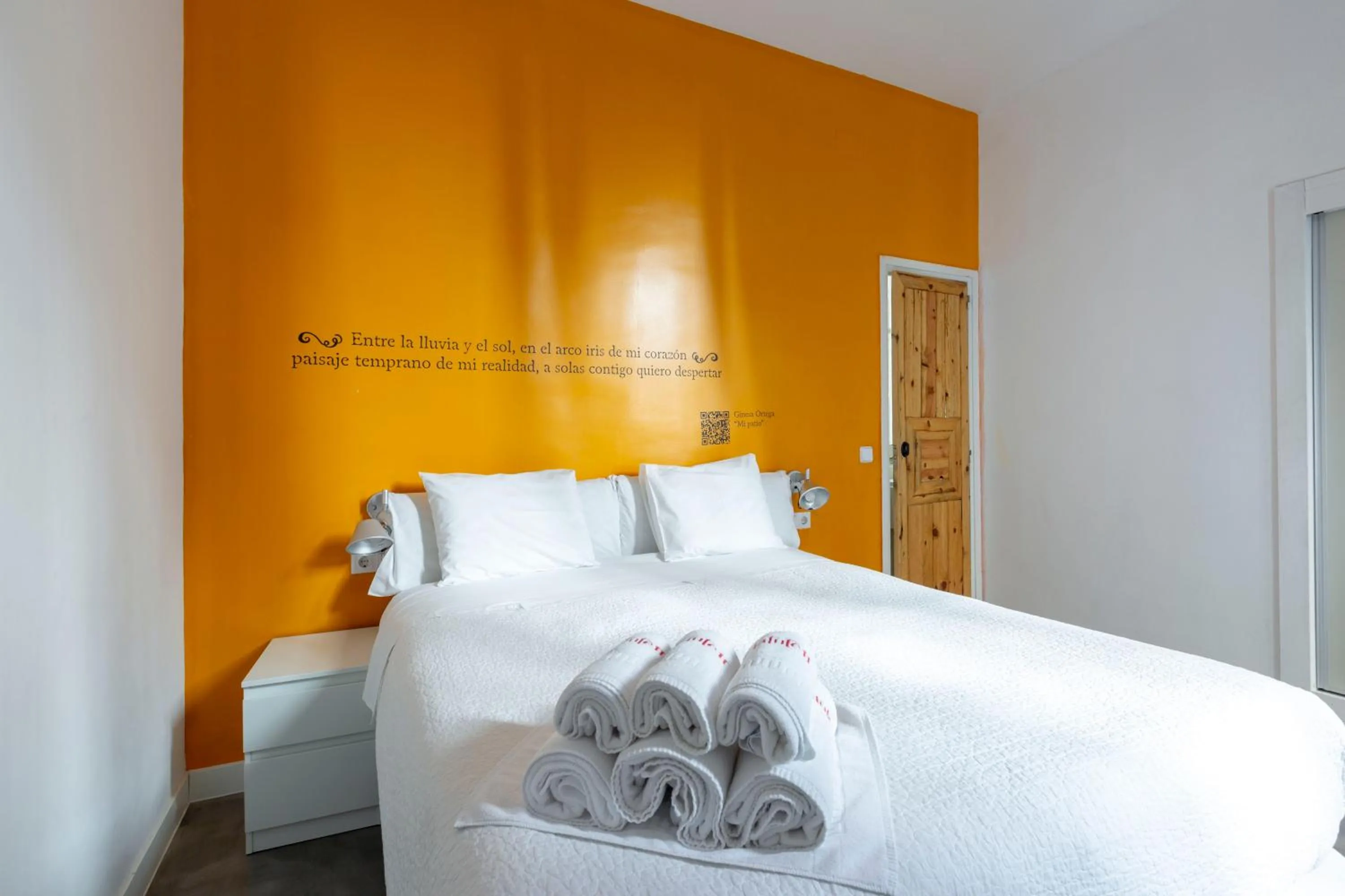 Bed in Apartamentos Matute 11