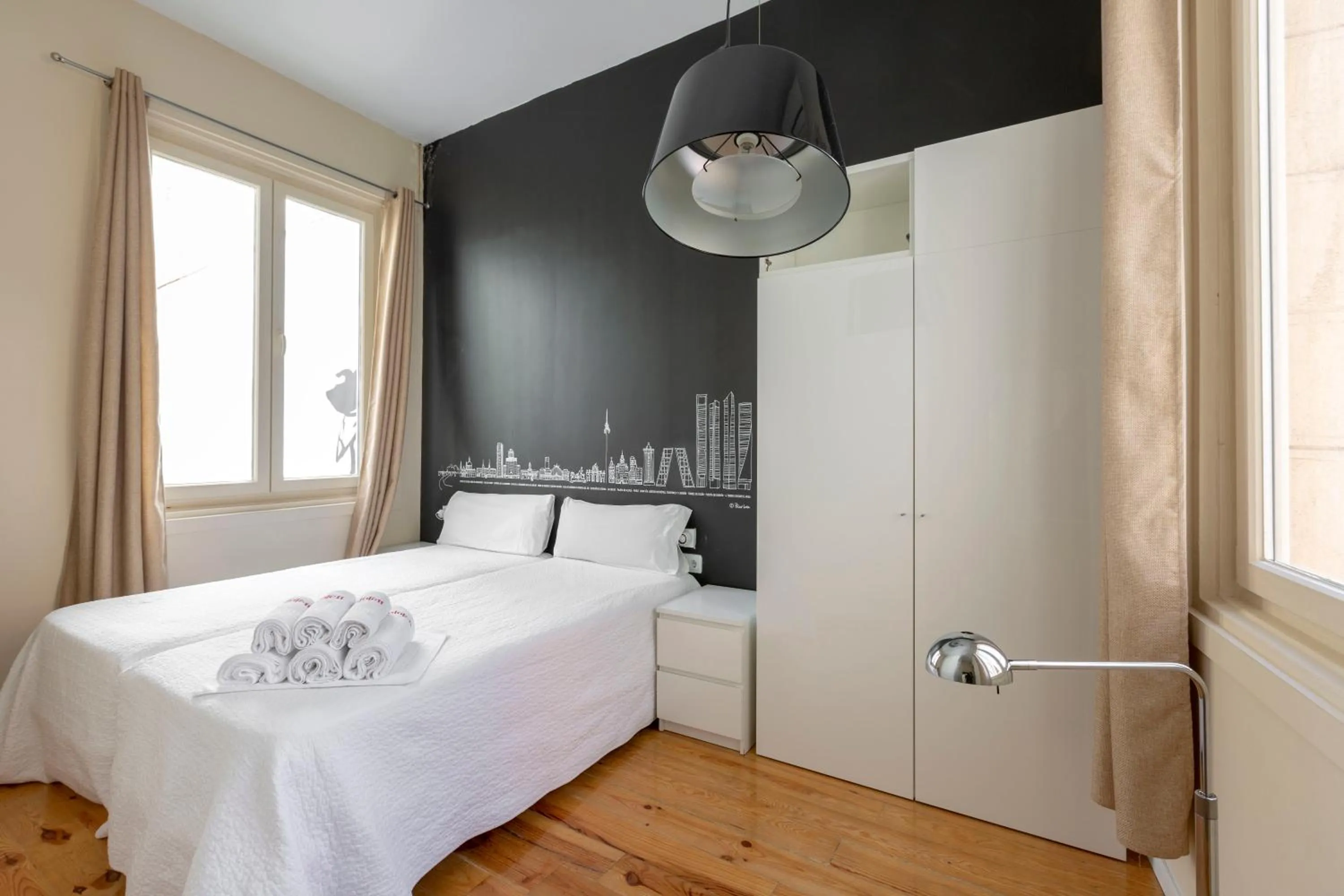 Bed in Apartamentos Matute 11