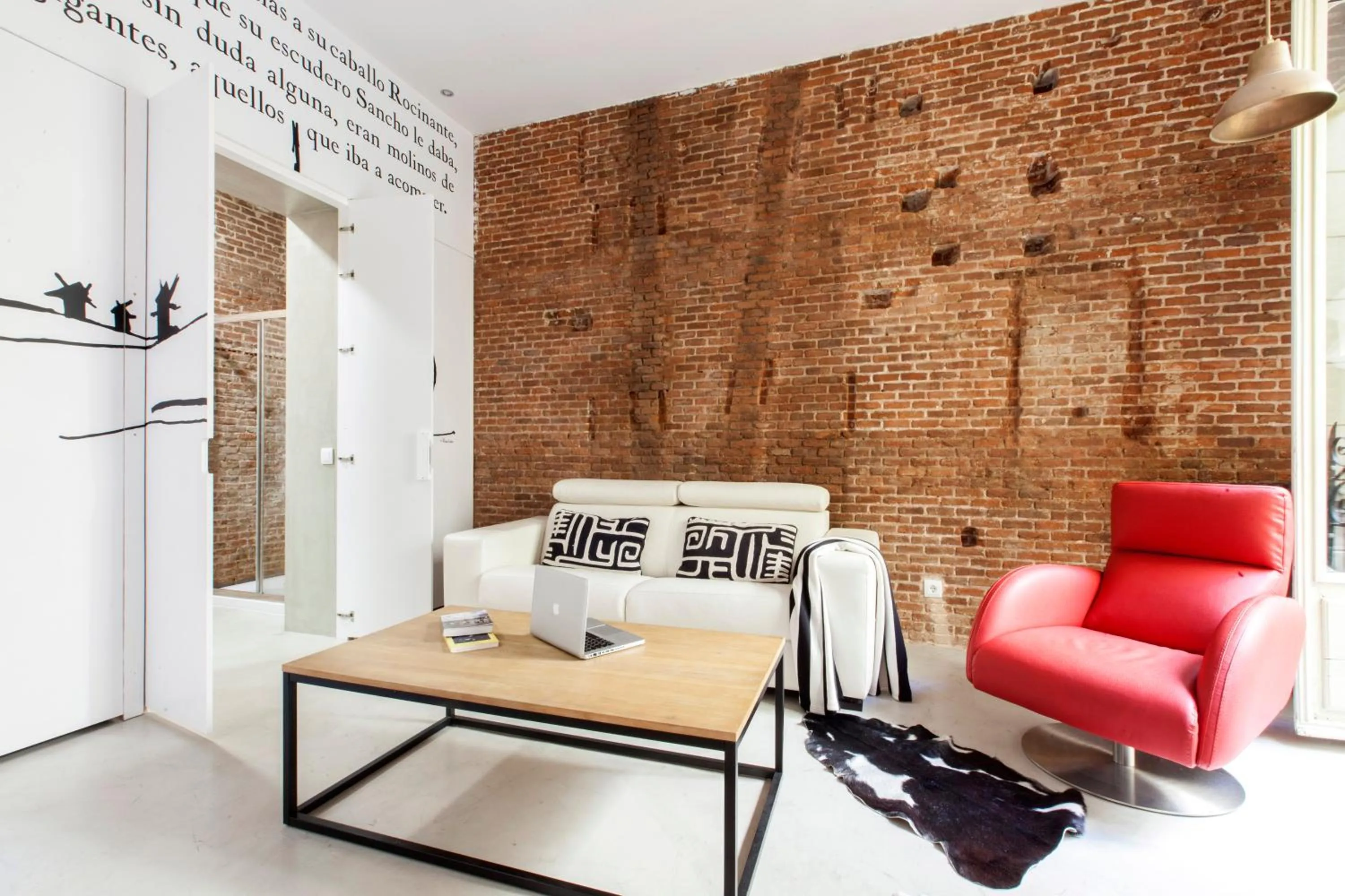 Living room in Apartamentos Matute 11