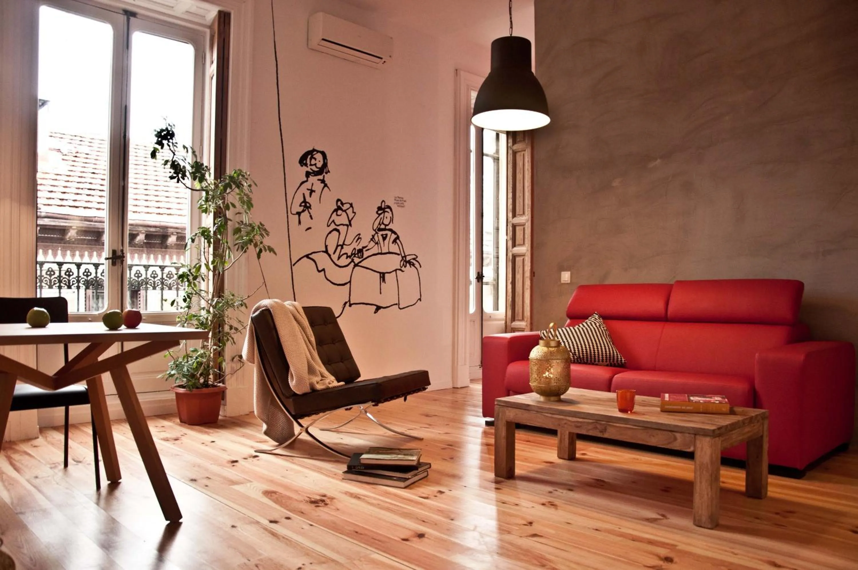 Living room in Apartamentos Matute 11