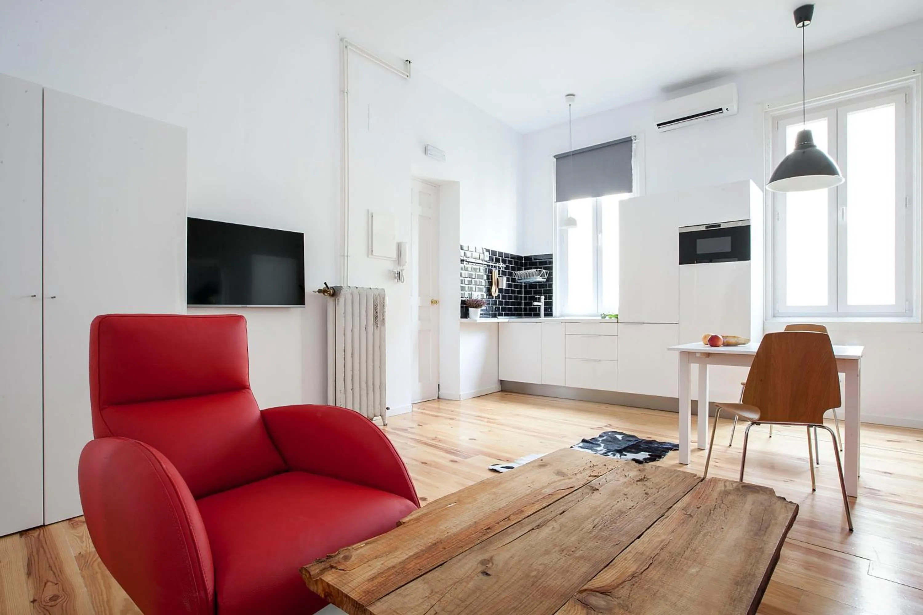 Dining area in Apartamentos Matute 11
