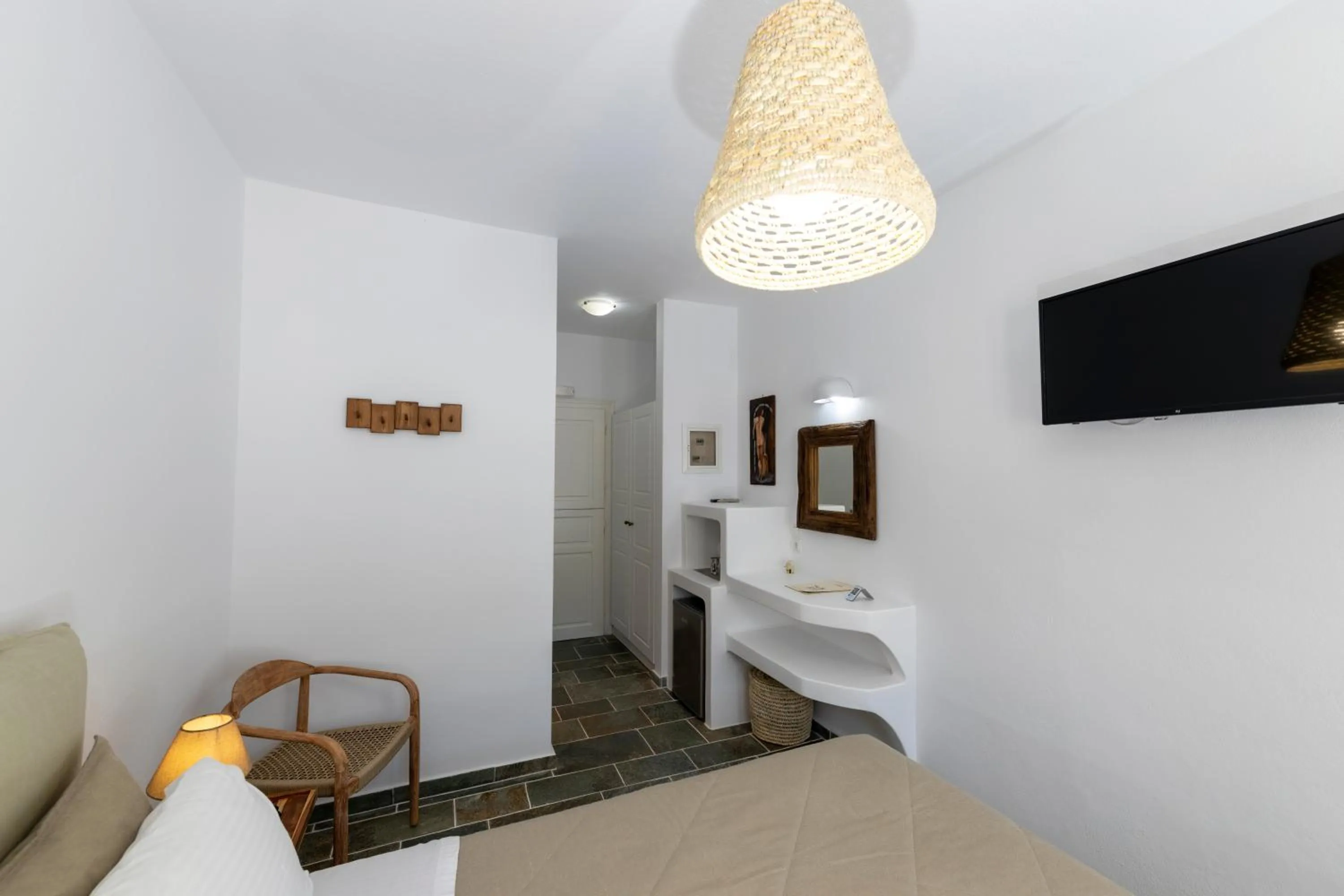 Bedroom in Nymfes Hotel