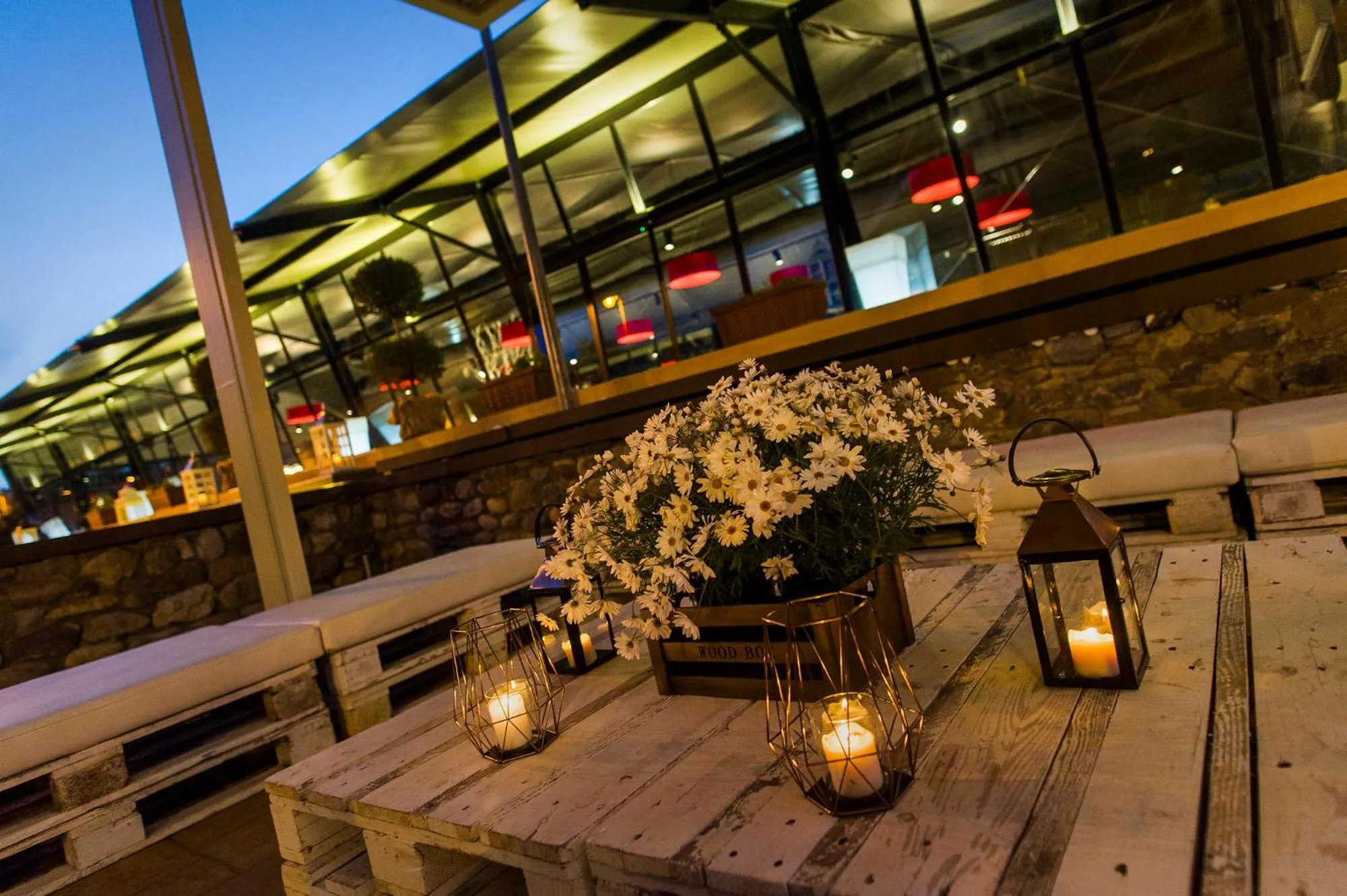 Decorative detail in Ligüerre Resort