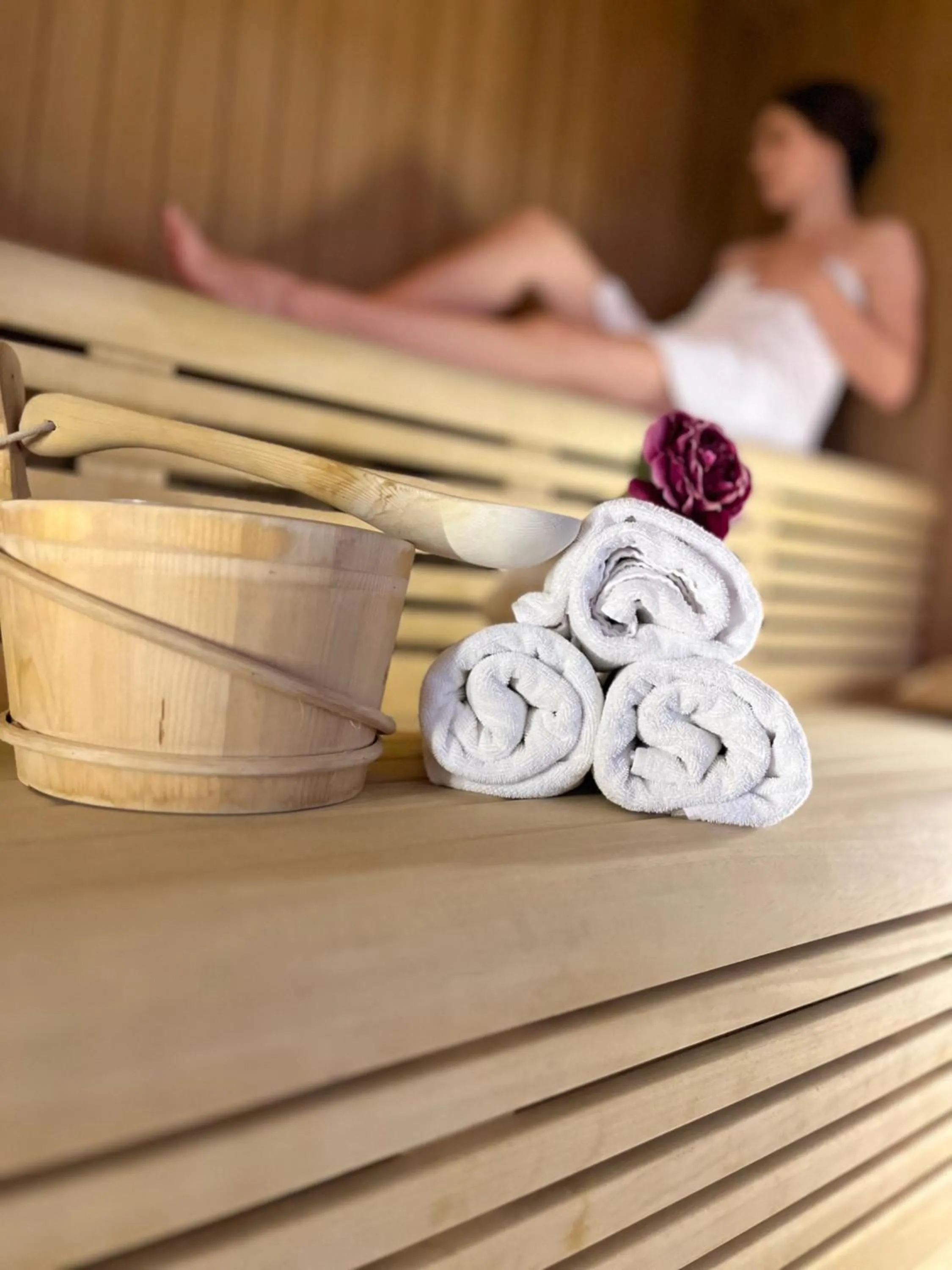 Sauna in Hotel Garden Hill