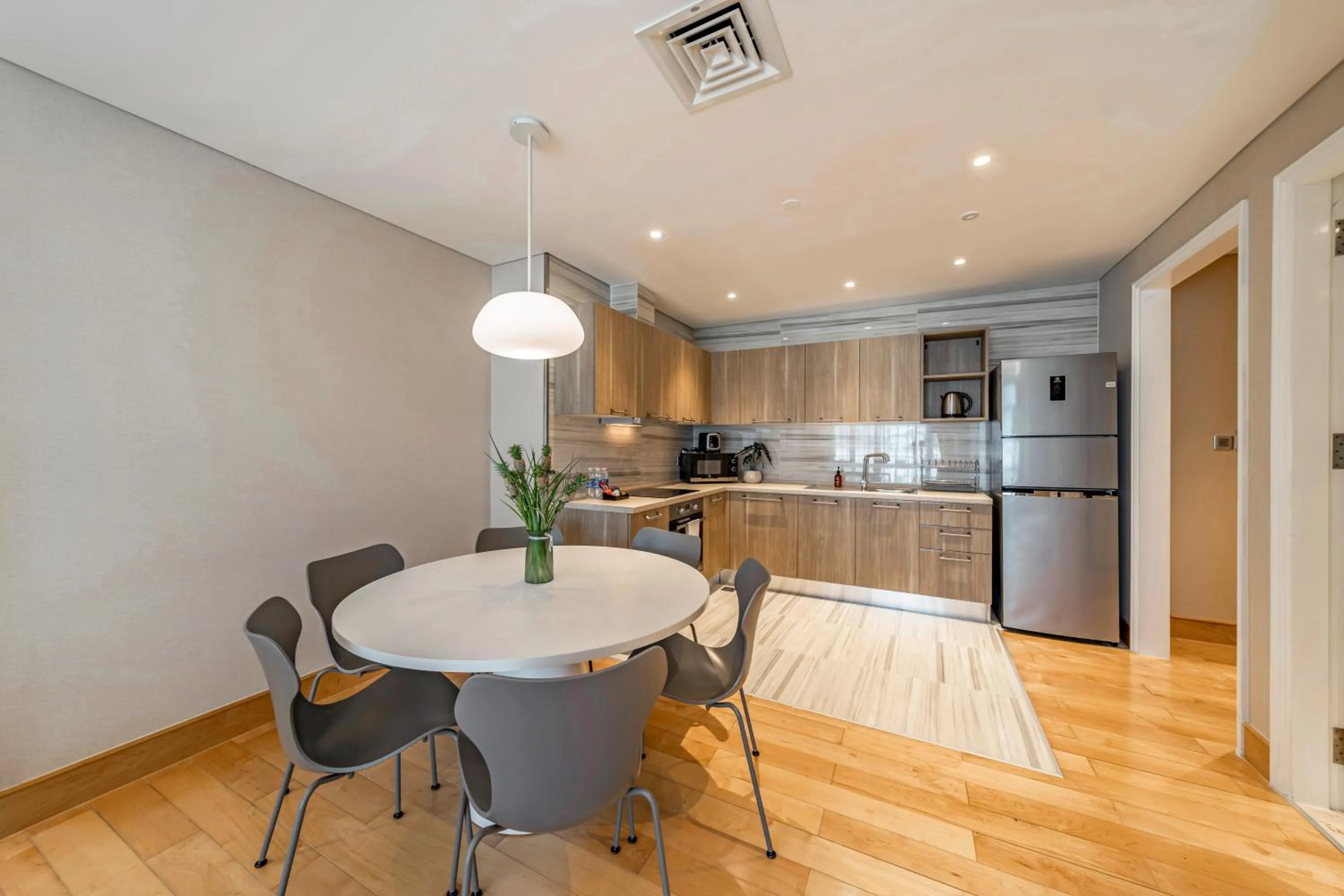 Living room in Sherwood Suites