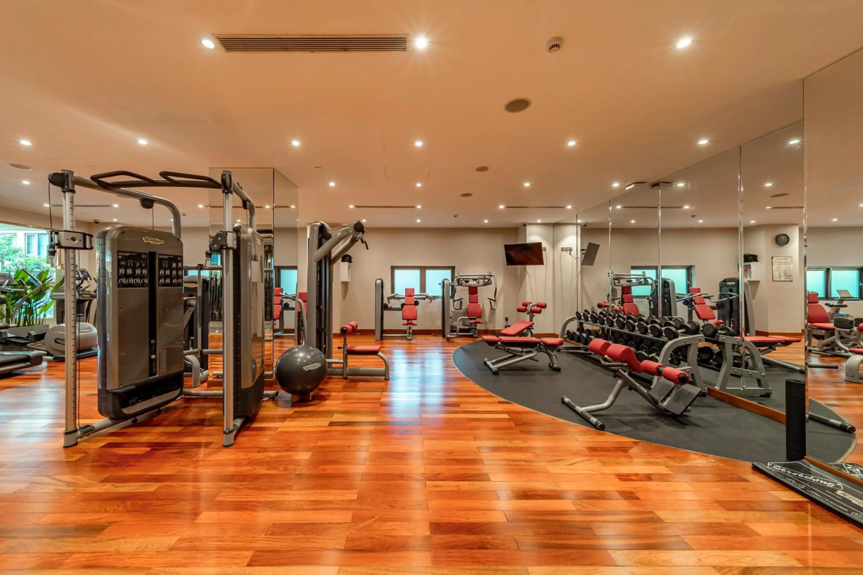 Fitness centre/facilities in Sherwood Suites