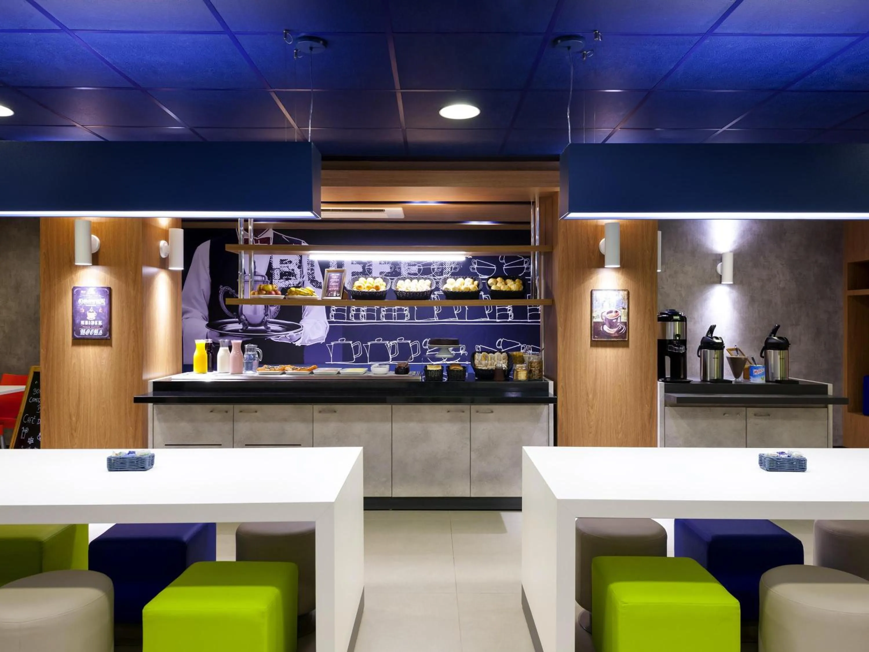 Restaurant/places to eat in ibis budget Campinas Aquidaban