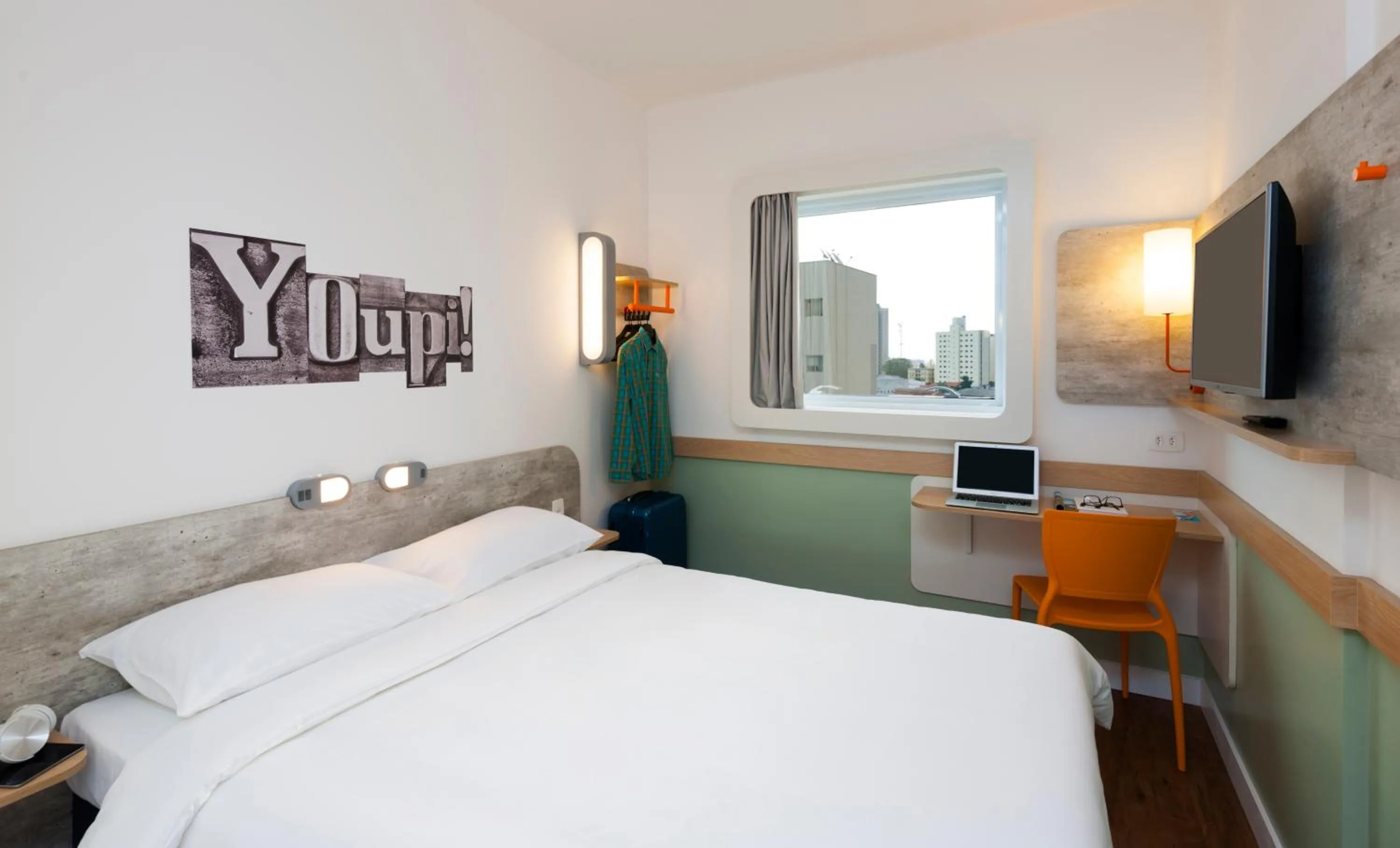 Photo of the whole room, Bed in ibis budget Campinas Aquidaban