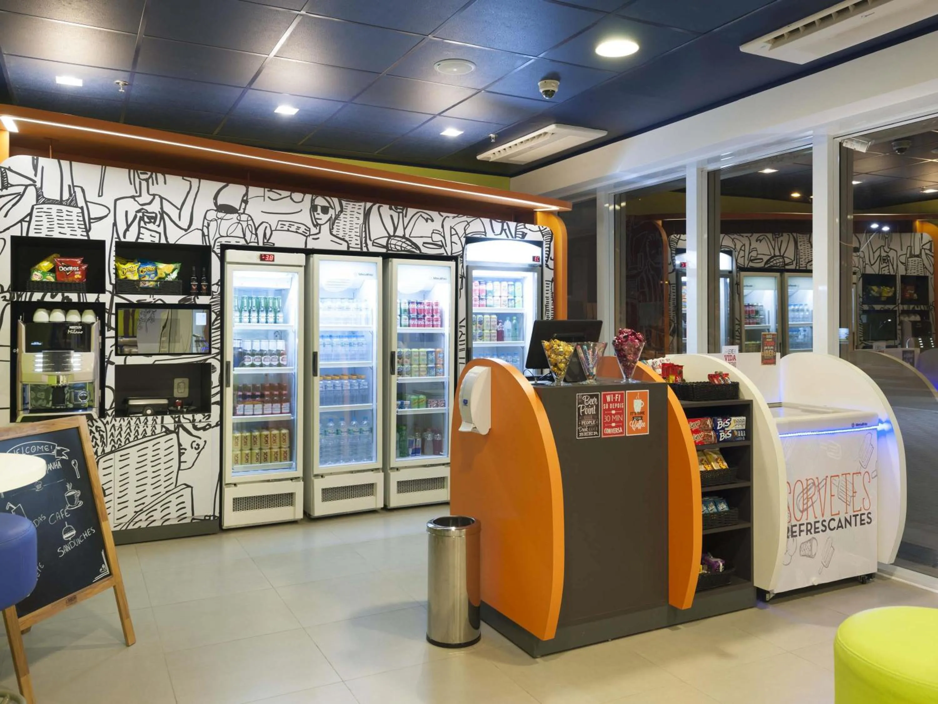 Property building in ibis budget Campinas Aquidaban