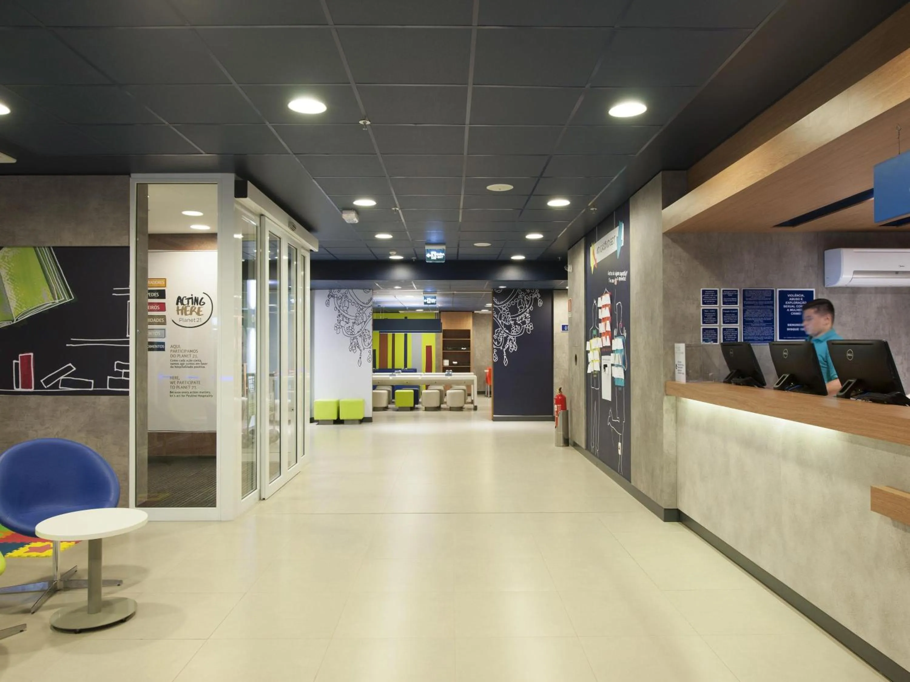 Property building in ibis budget Campinas Aquidaban