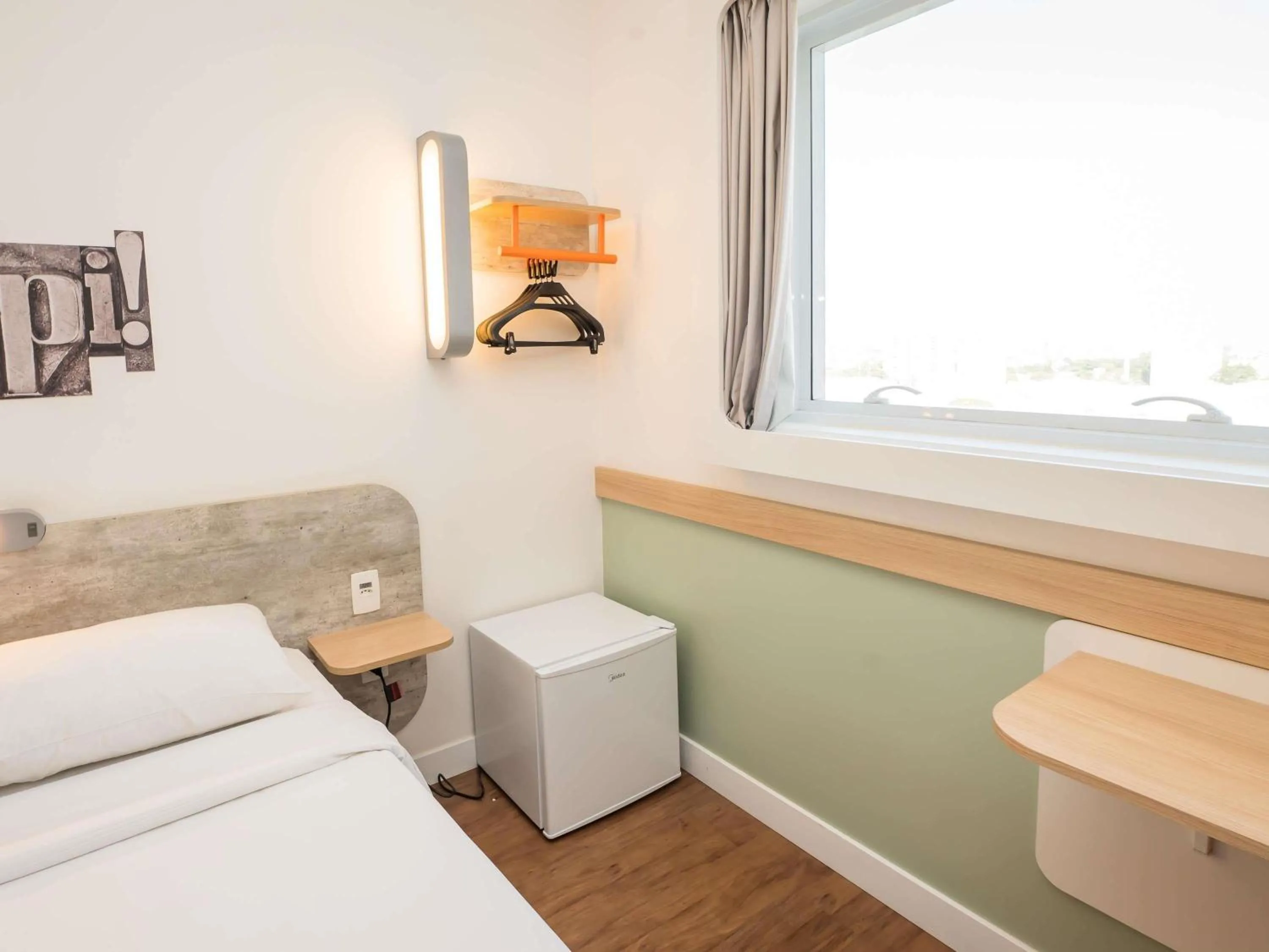 Bedroom in ibis budget Campinas Aquidaban