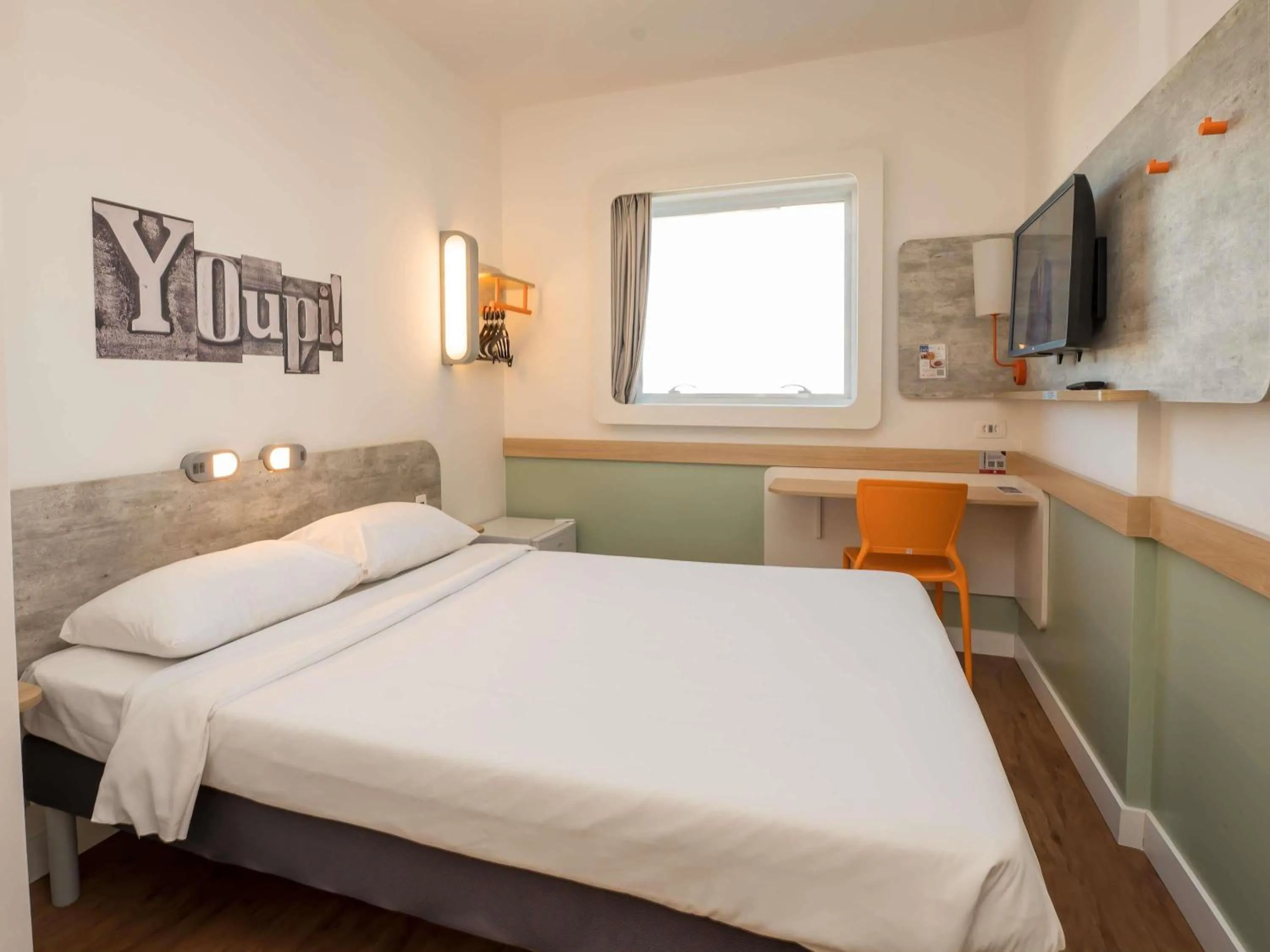 Bedroom, Bed in ibis budget Campinas Aquidaban