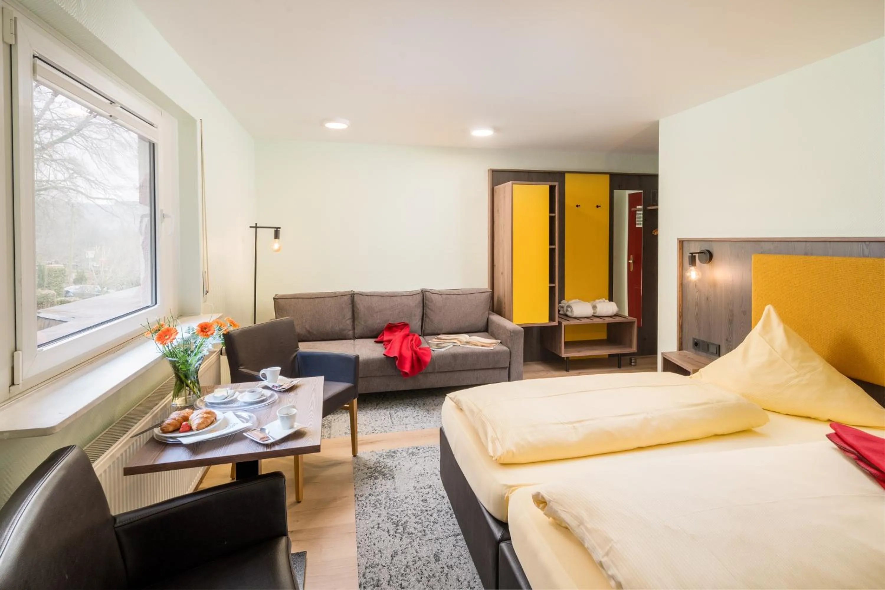 Photo of the whole room, Bed in Waldhotel Sonnenberg