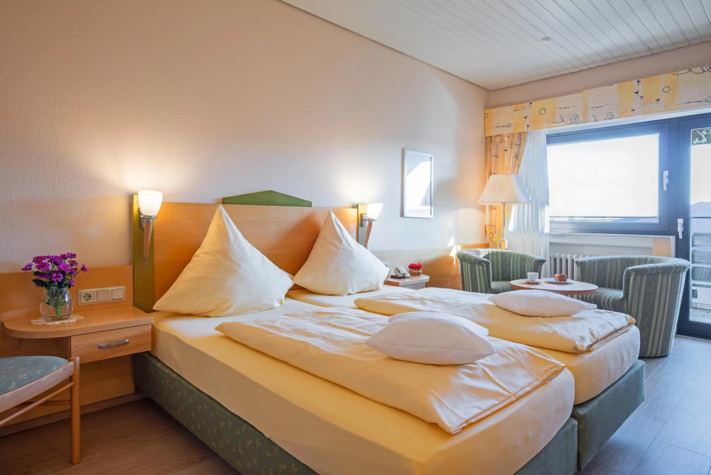 Bed in Waldhotel Sonnenberg