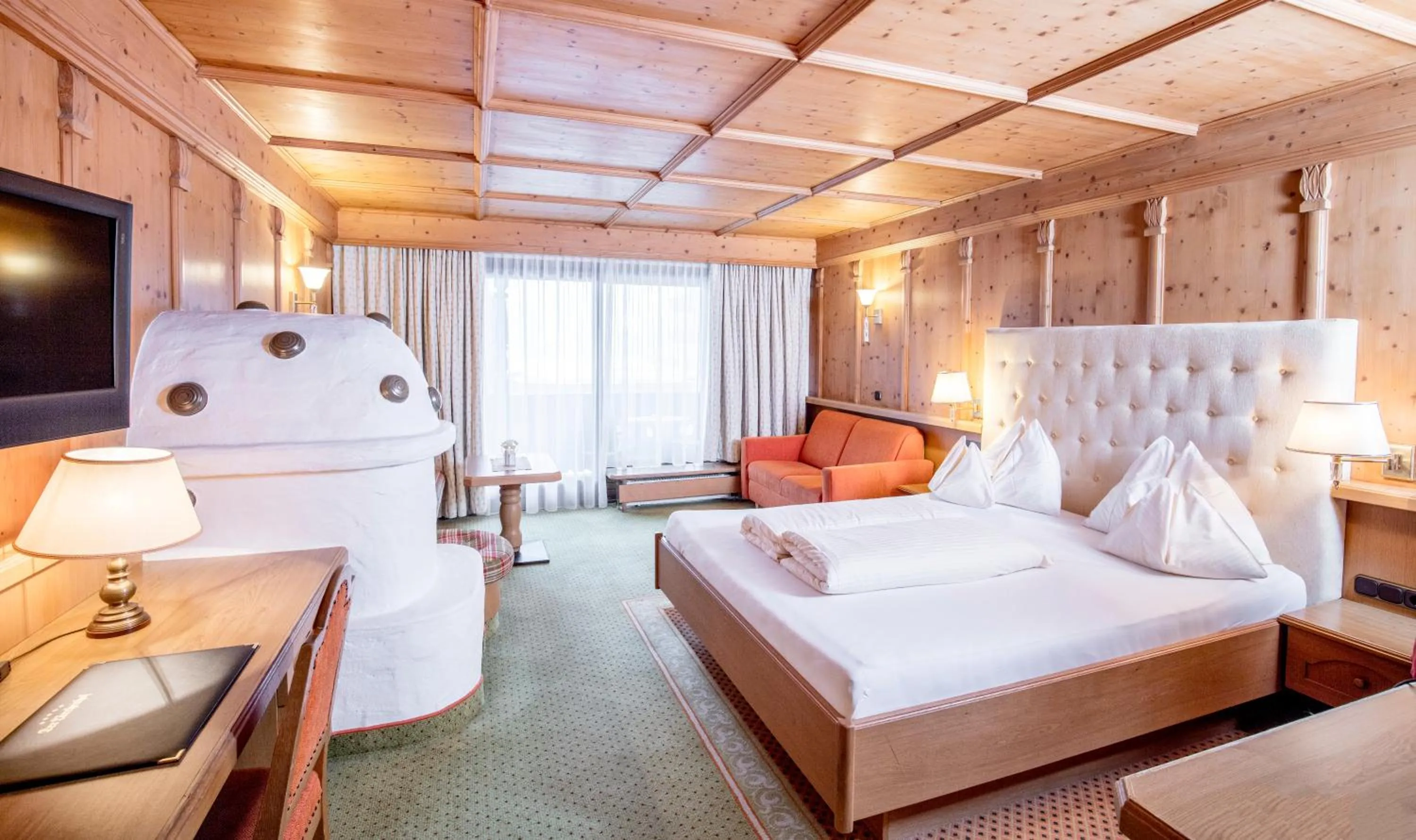 Comfort Double Room Landhaus - single occupancy in Der Lärchenhof