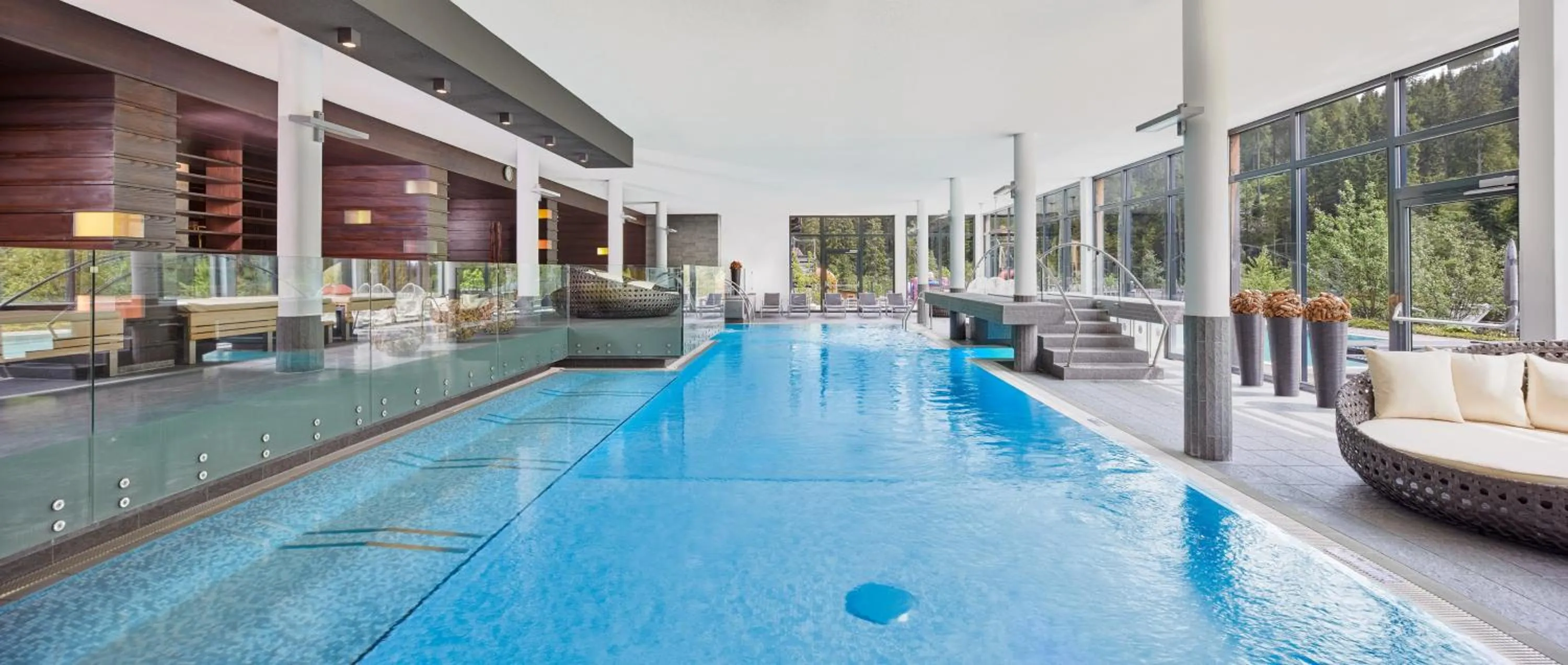 Swimming pool in Almhof Family und Wellness Resort