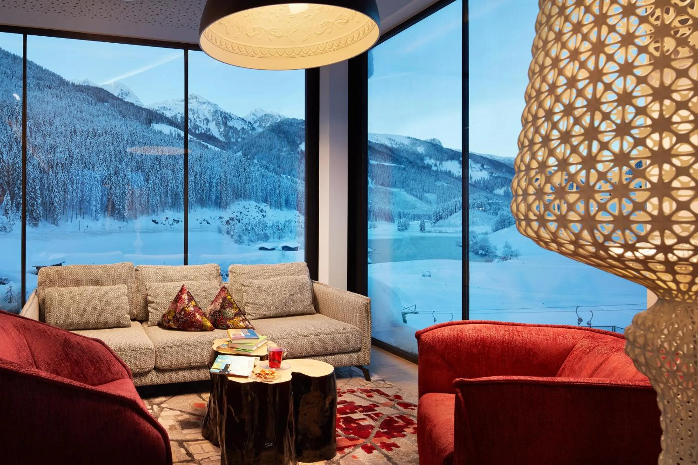 Natural landscape in Almhof Family und Wellness Resort