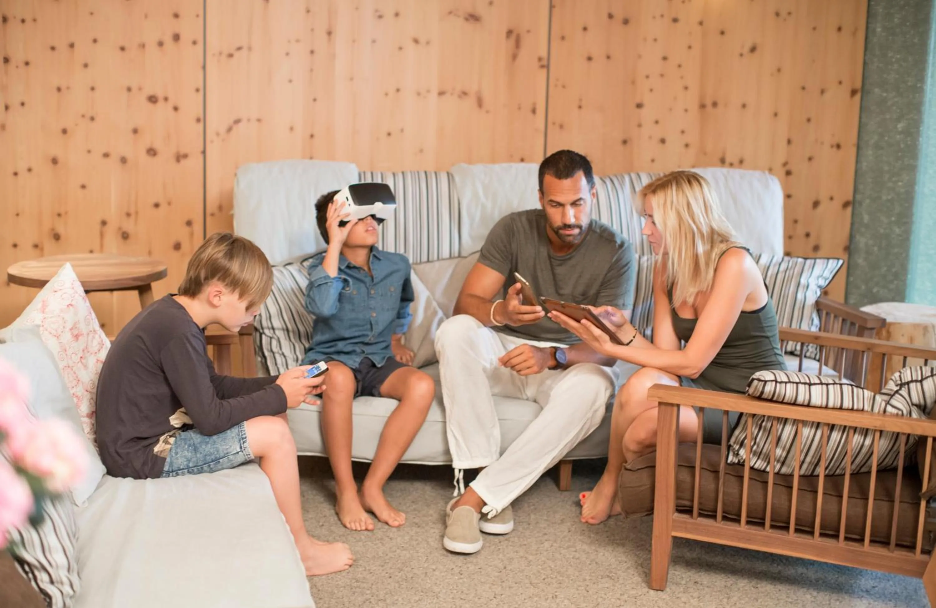 Lounge or bar in Almhof Family und Wellness Resort