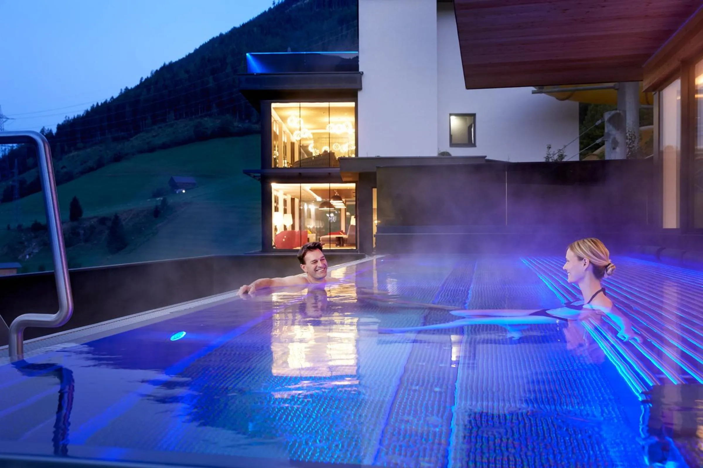 Swimming pool in Almhof Family und Wellness Resort