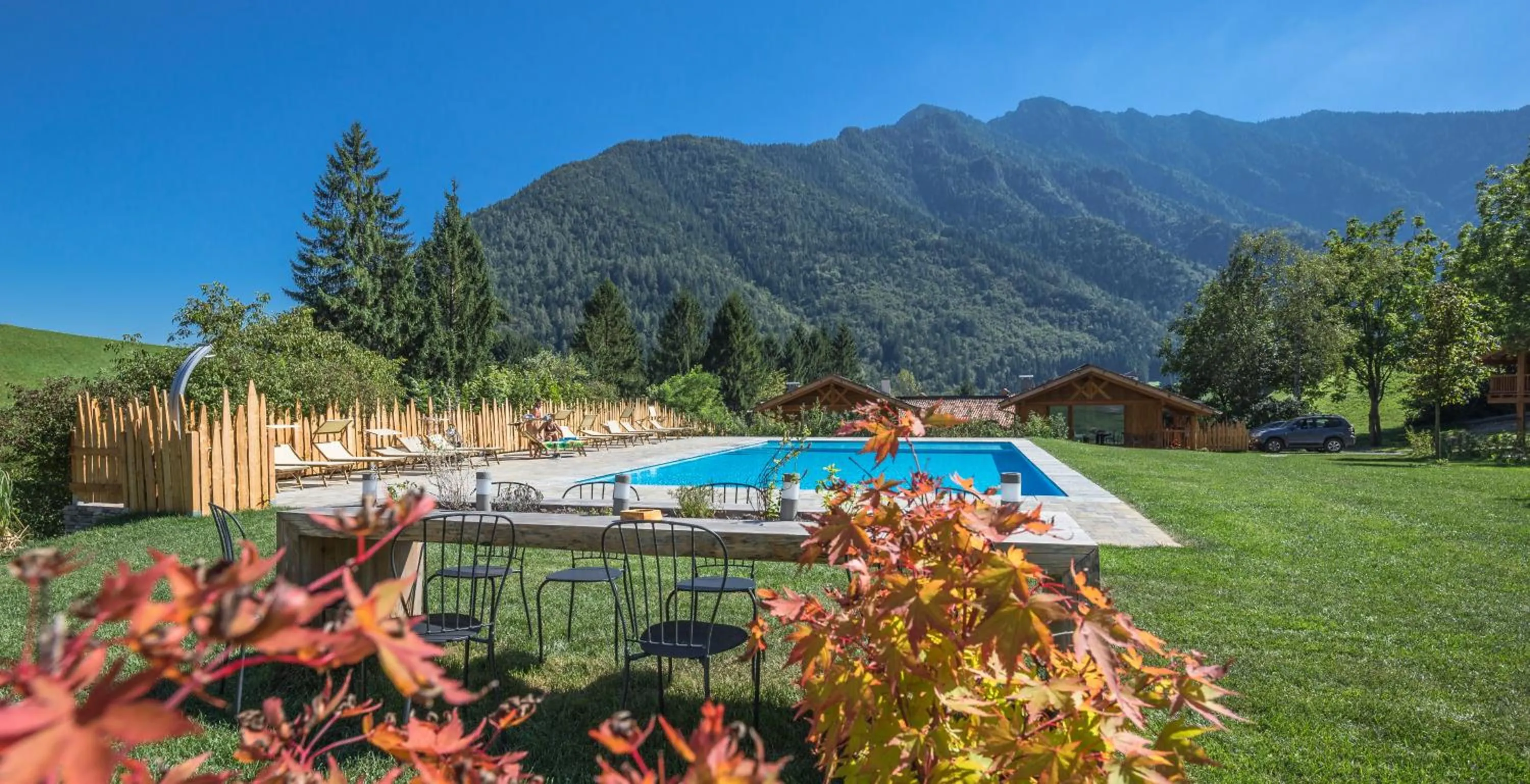 Garden in LMC Guesthouse